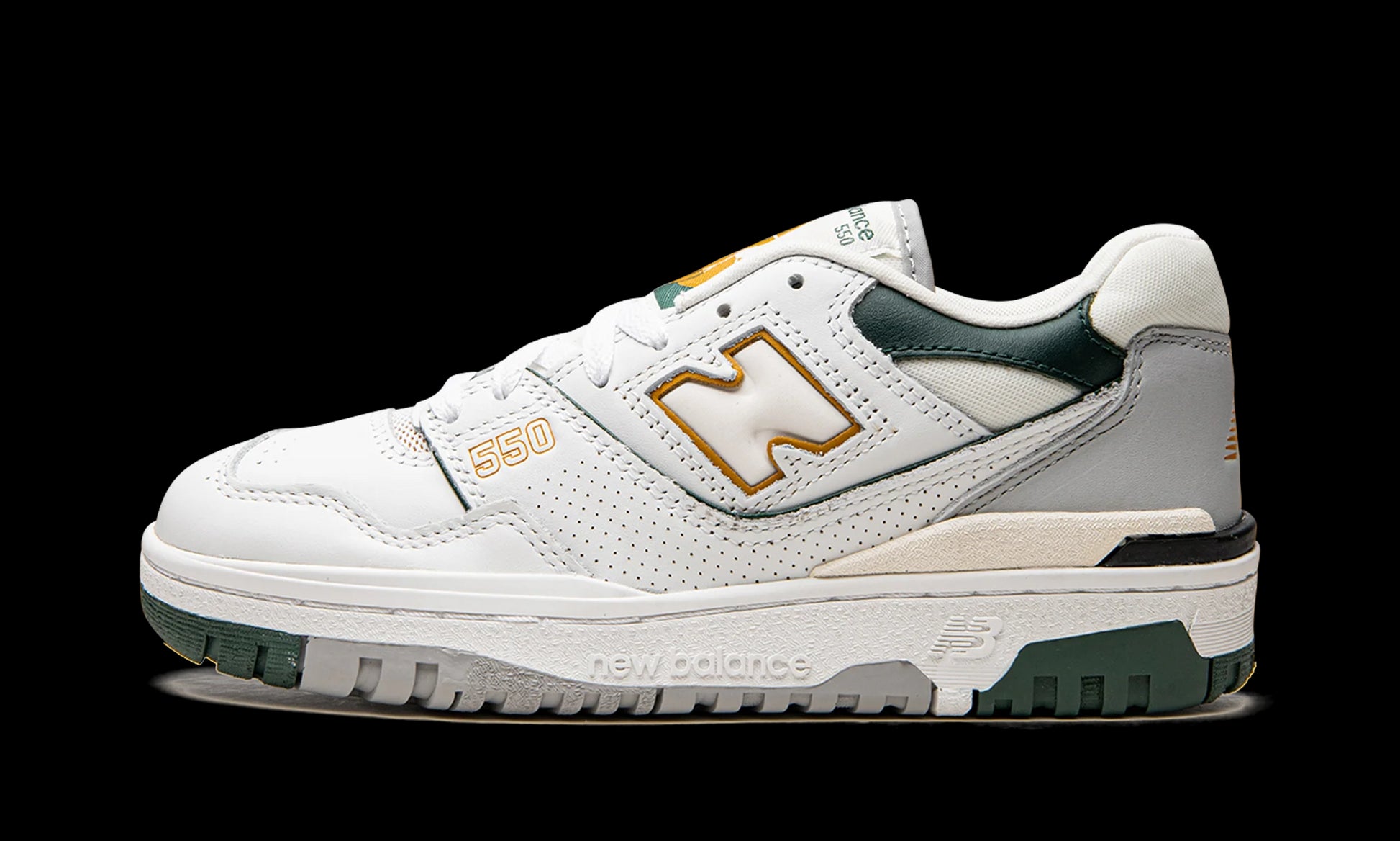 New Balance 550 "White / Nightwatch Green" BB550PWC
