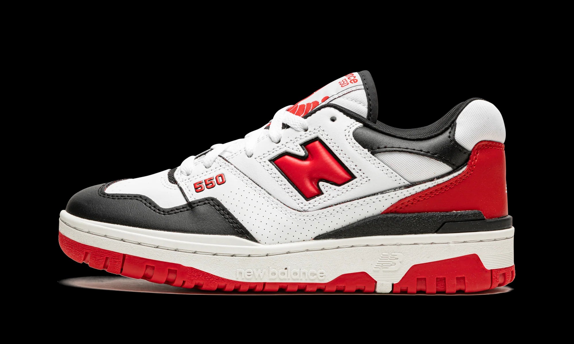 New Balance 550 "White / Red / Black" BB550HR1