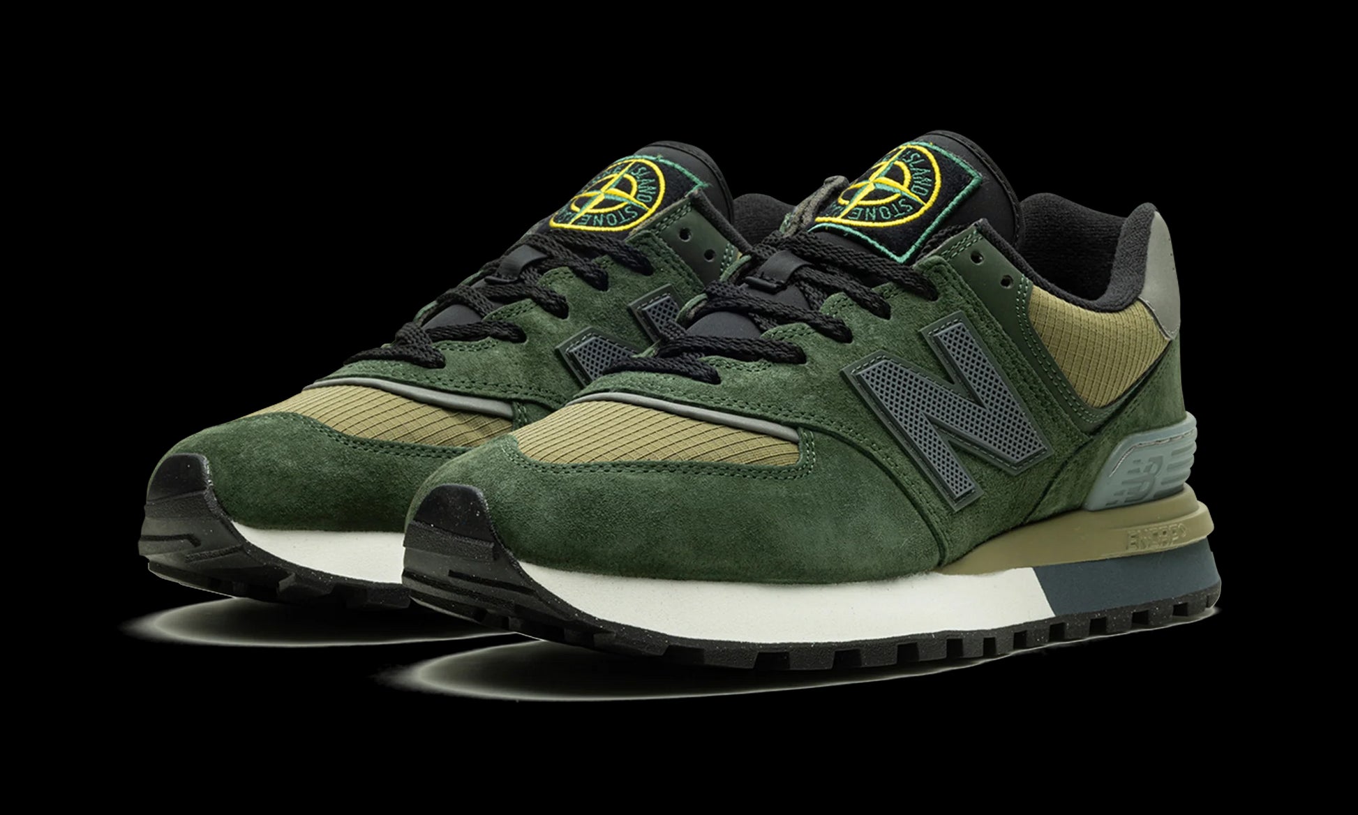 New Balance 574 Legacy "Stone Island - Dark Green" U574LGIL