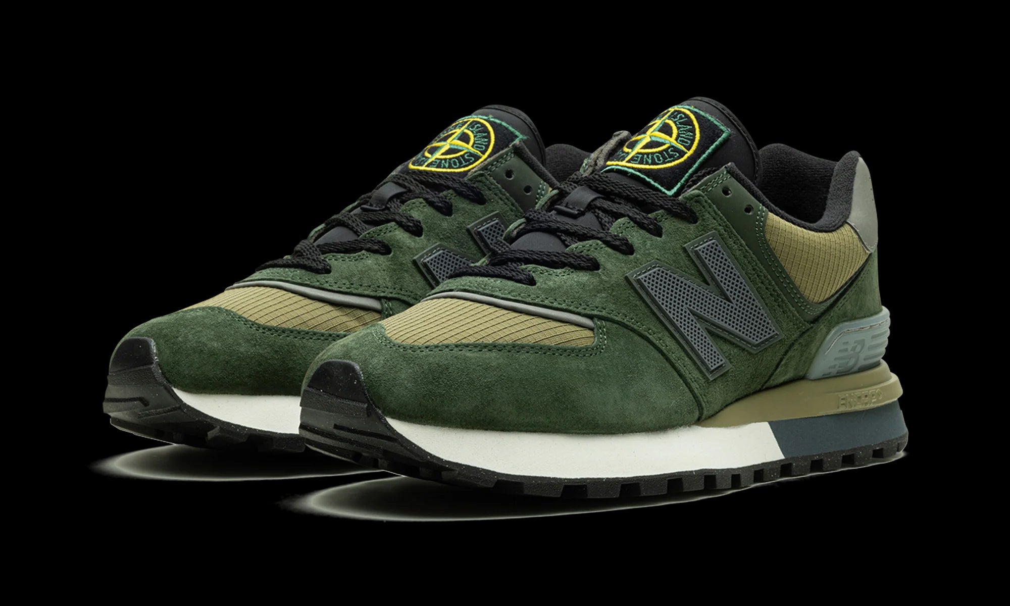 New Balance 574 Legacy "Stone Island - Dark Green" U574LGIL