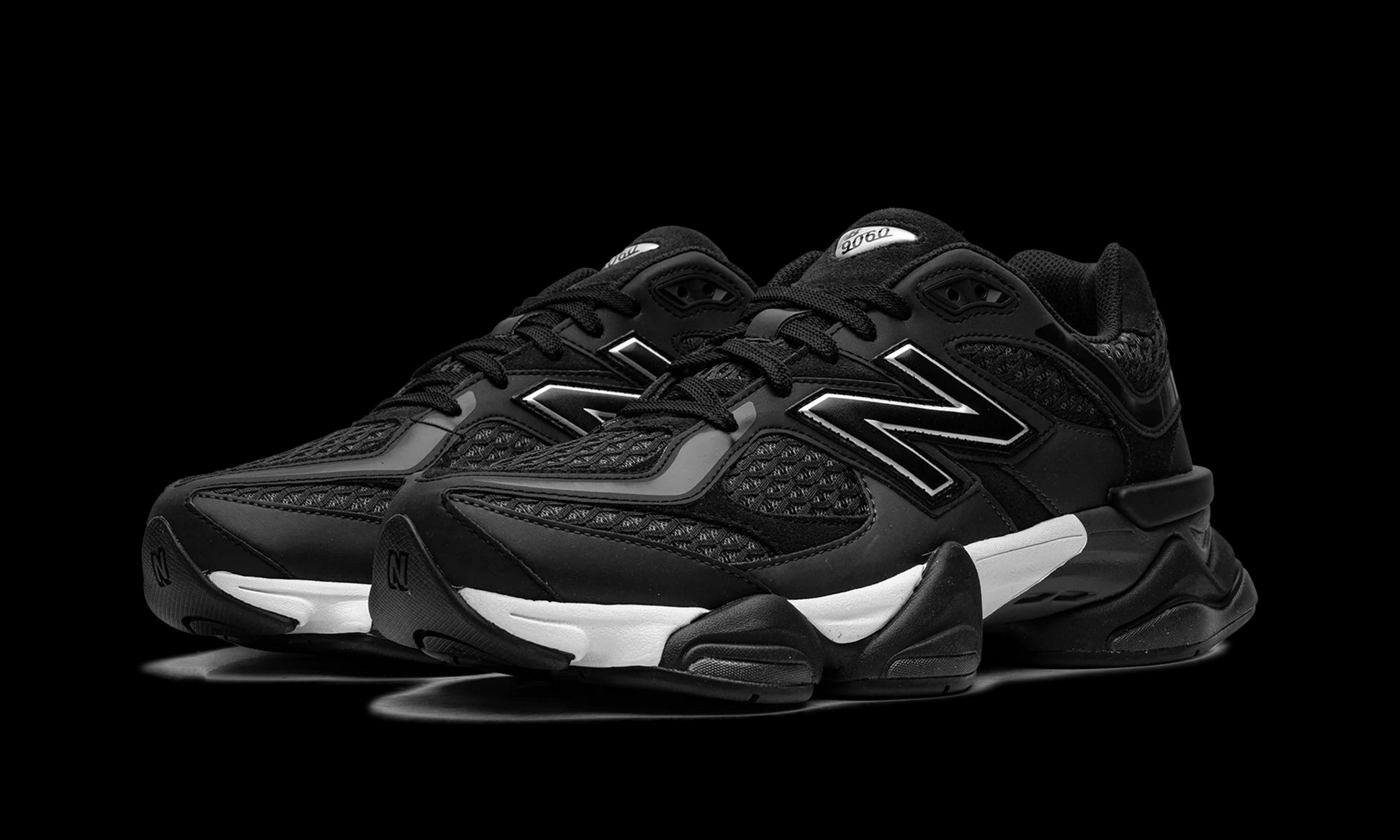 New Balance 9060 "Shoe Palace - Black/Silver" U9060PNR