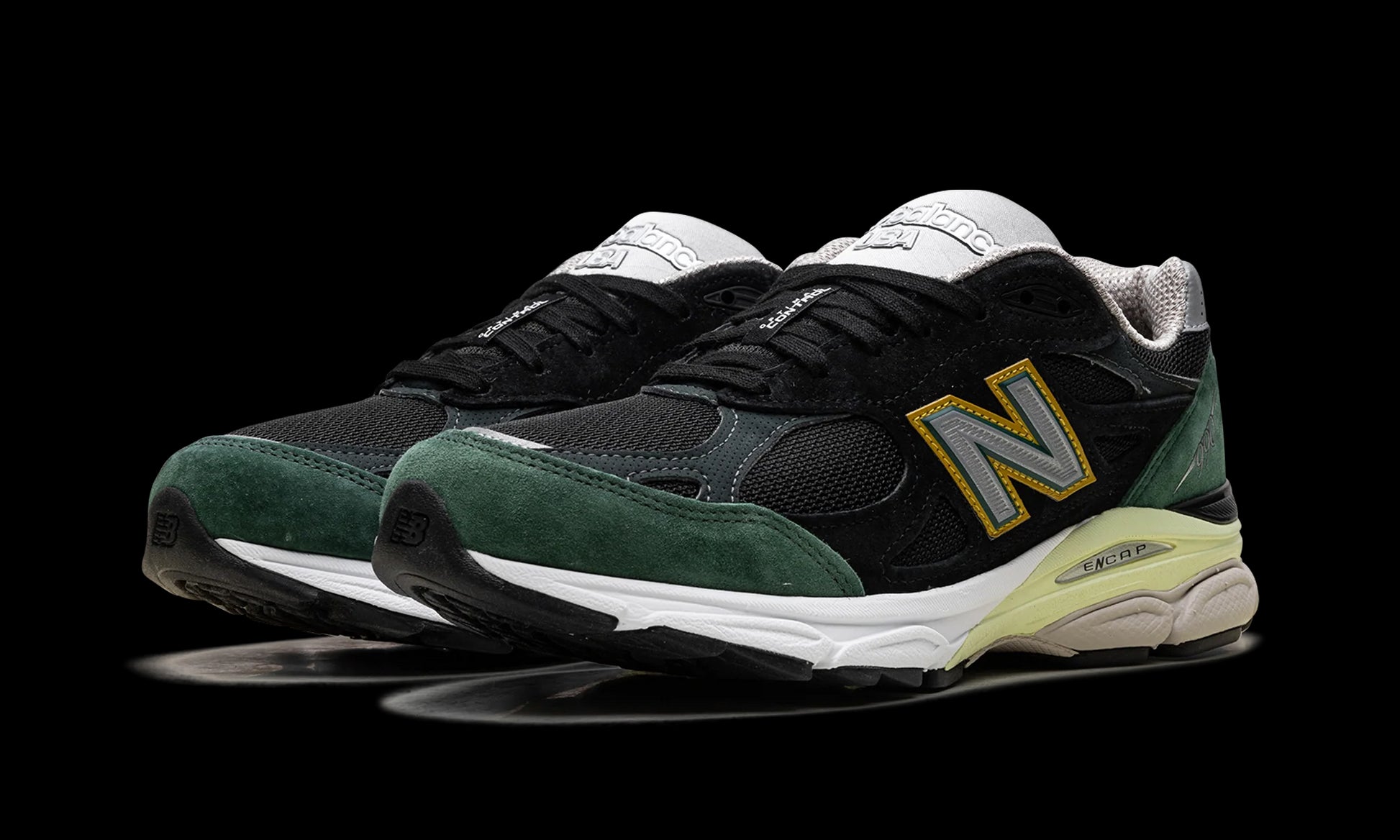 New Balance 990v3 "Black / Green" M990CP3