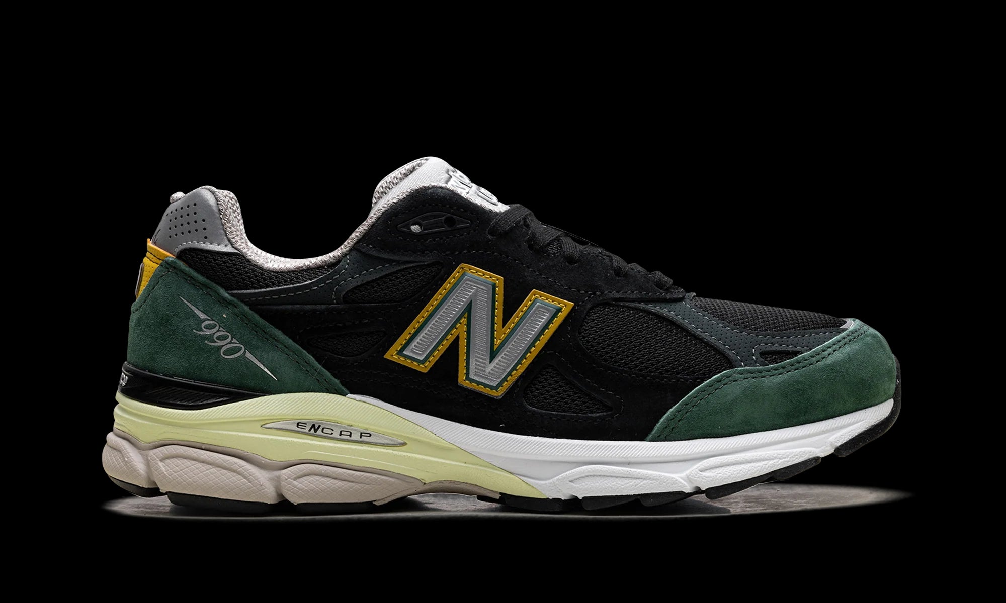 New Balance 990v3 "Black / Green" M990CP3