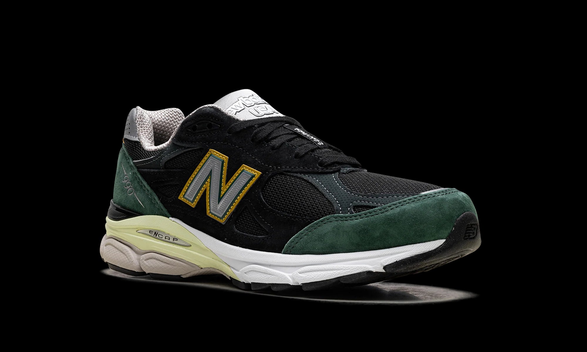 New Balance 990v3 "Black / Green" M990CP3