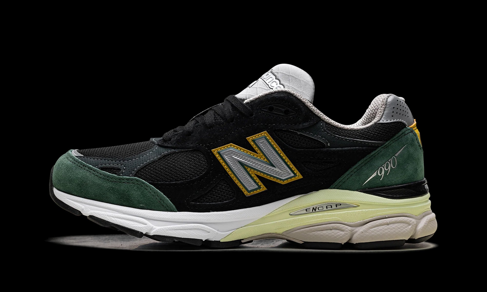 New Balance 990v3 "Black / Green" M990CP3