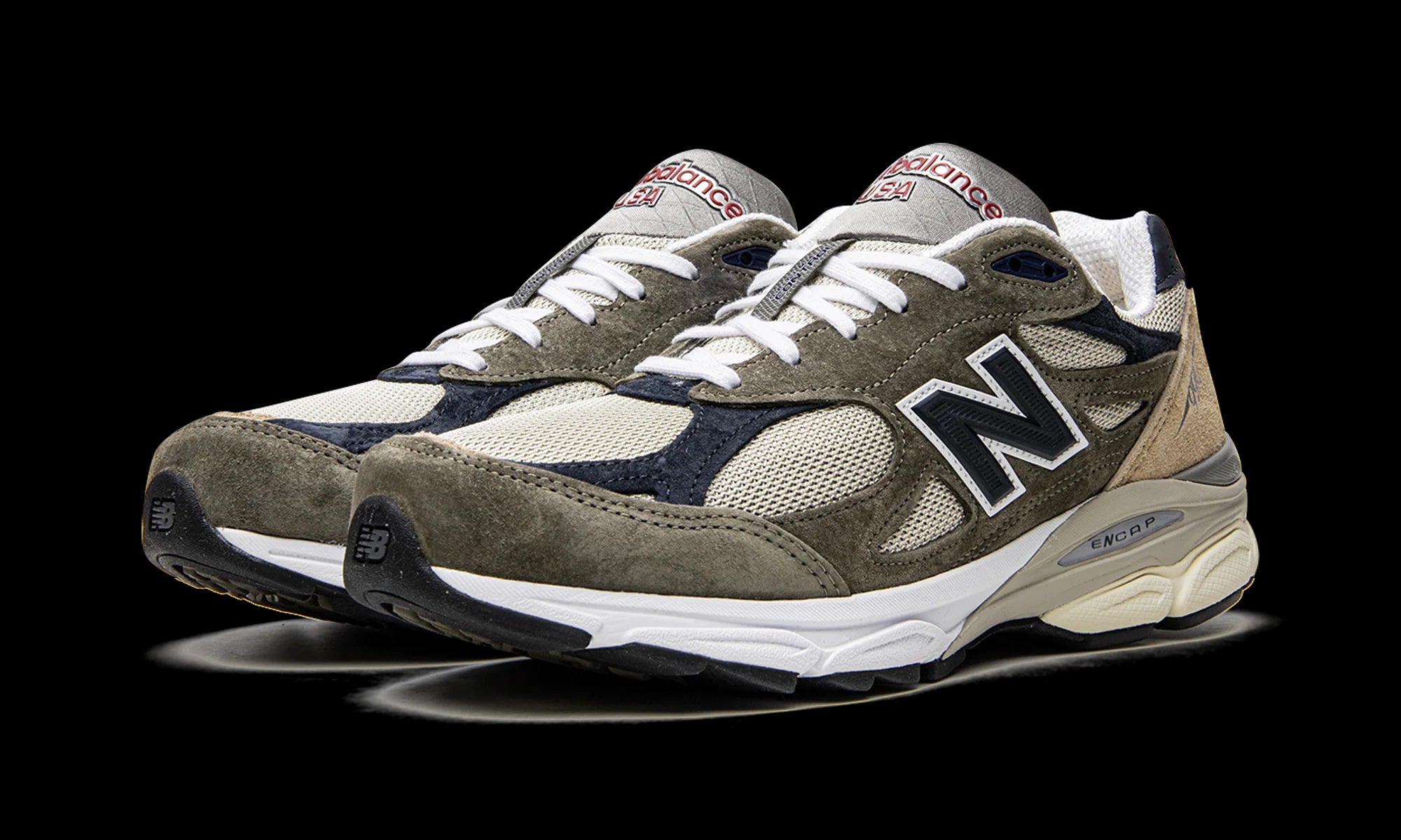 New Balance 990v3 "Made In USA - Olive" M990TO3