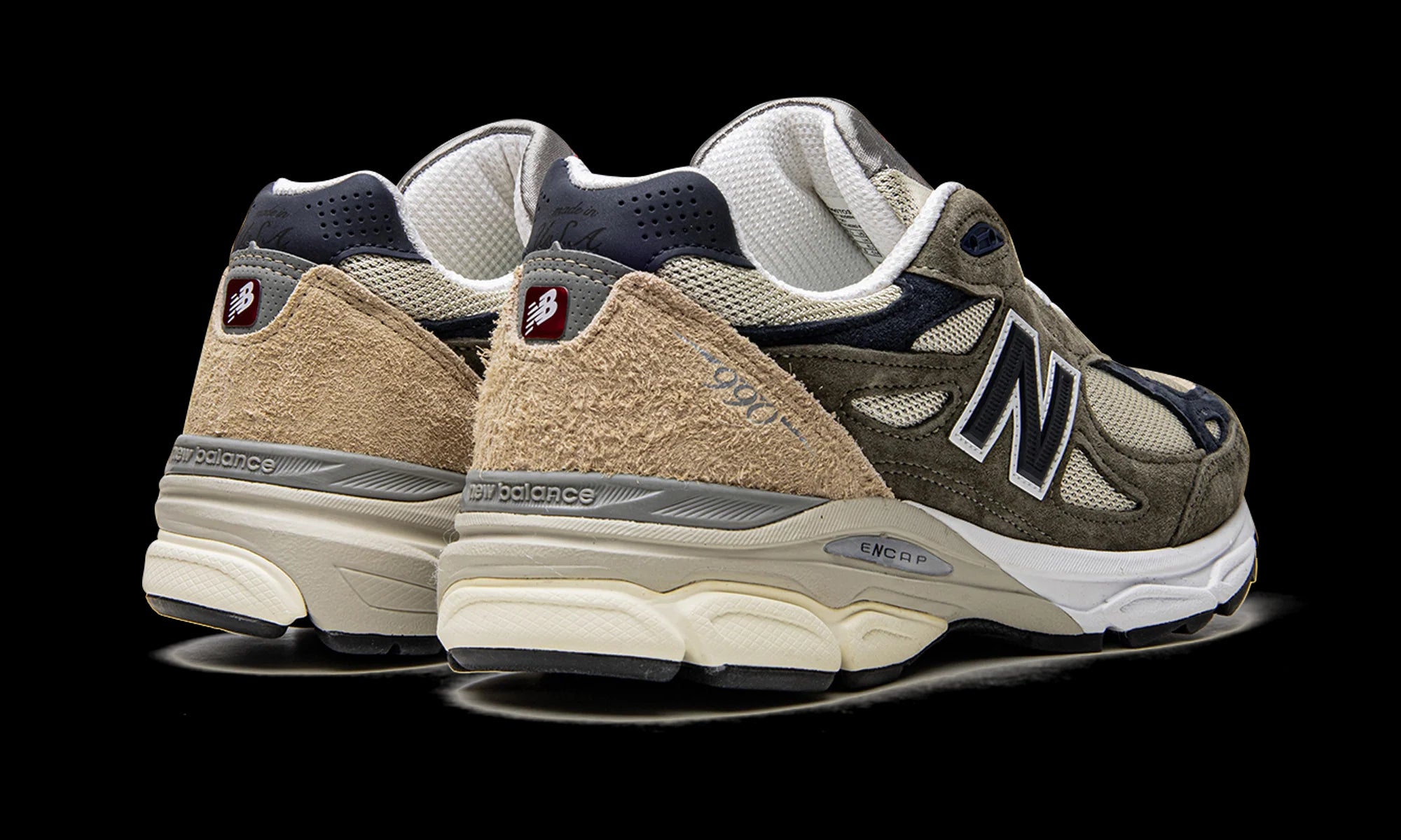 New Balance 990v3 "Made In USA - Olive" M990TO3