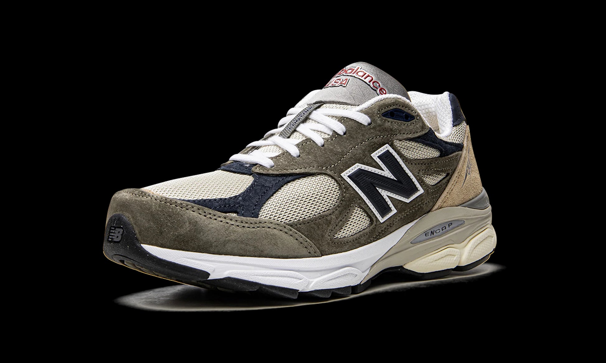 New Balance 990v3 "Made In USA - Olive" M990TO3