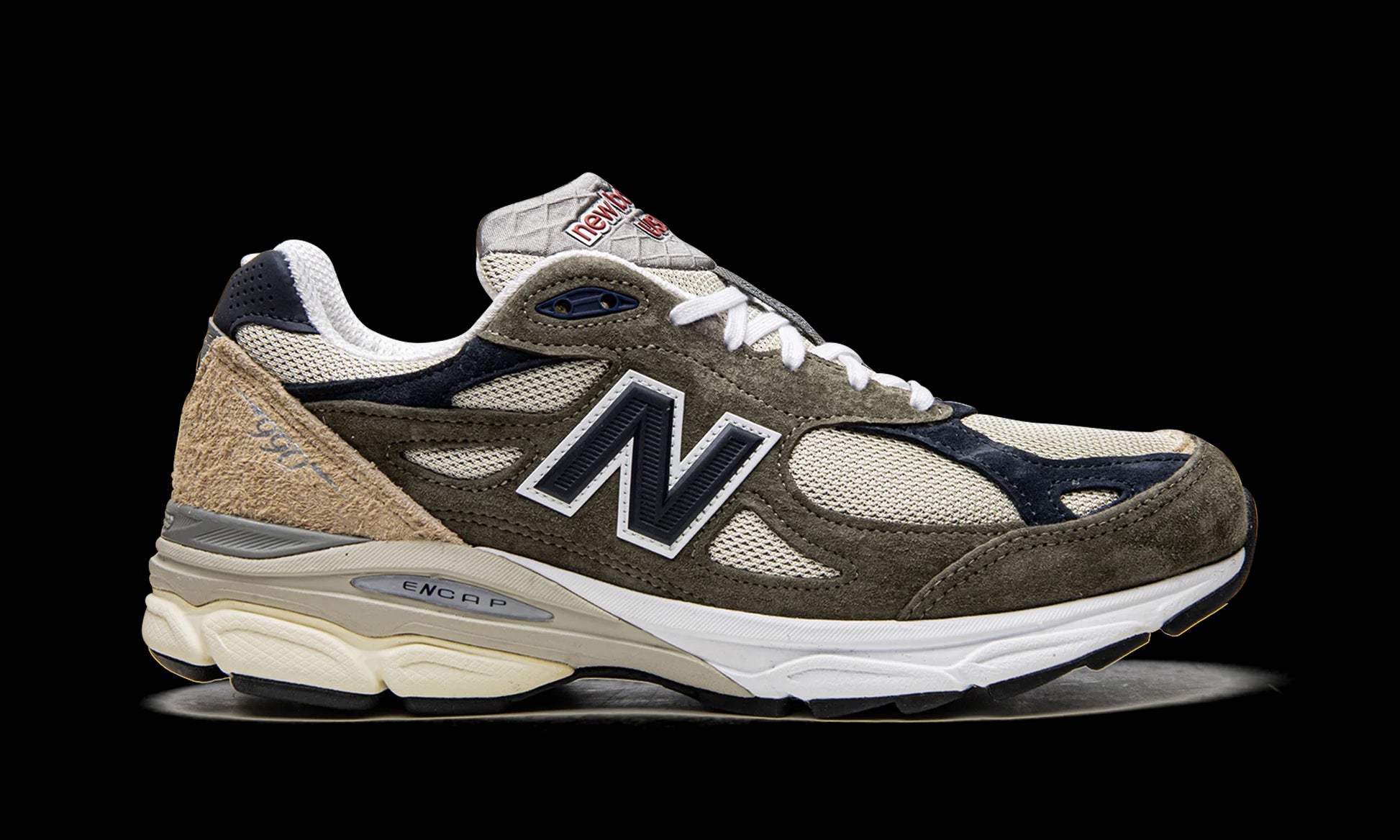 New Balance 990v3 "Made In USA - Olive" M990TO3