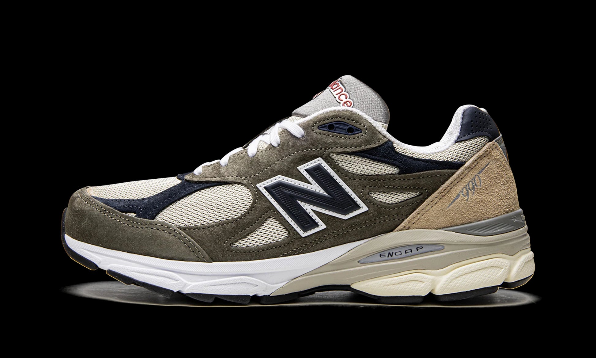 New Balance 990v3 "Made In USA - Olive" M990TO3