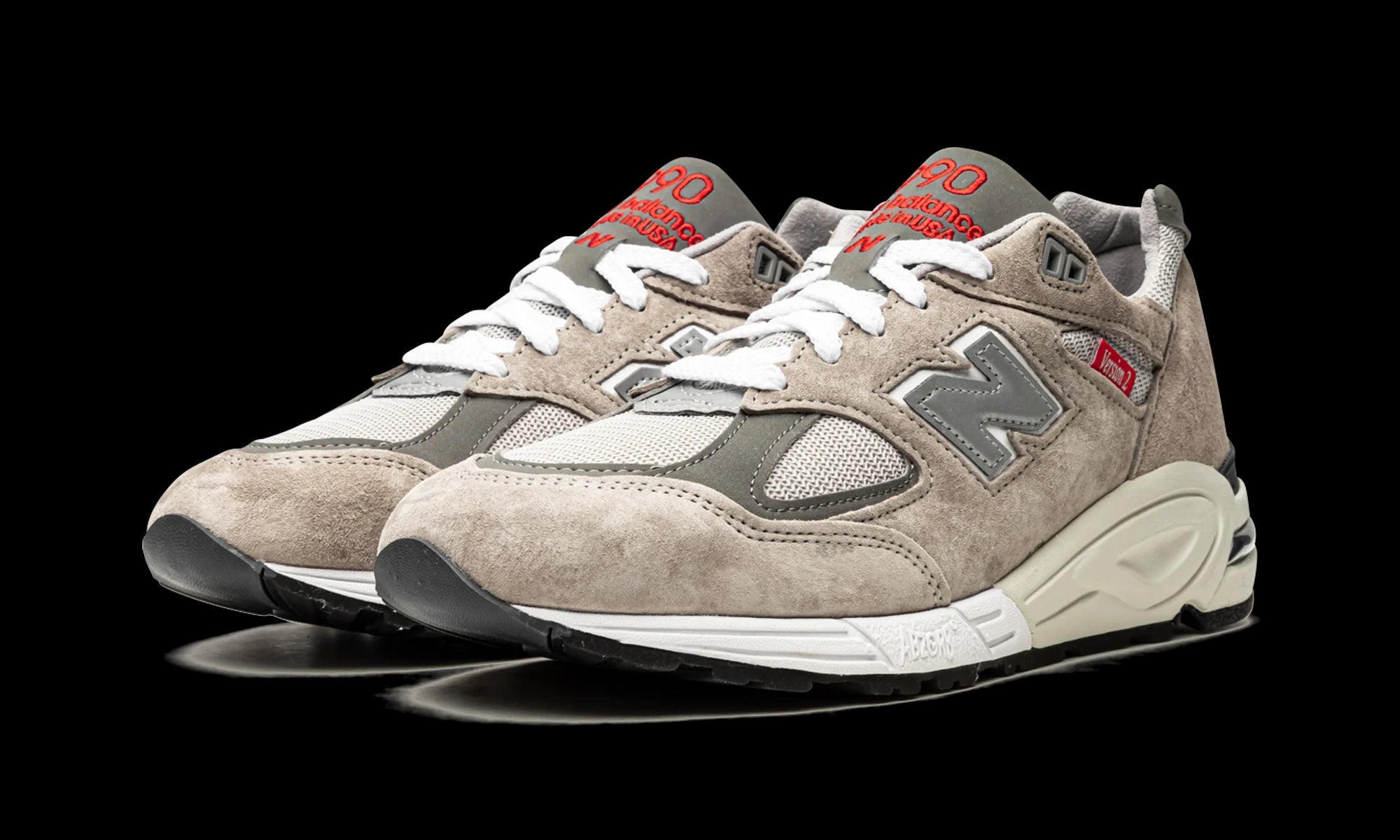 New Balance Made in US 990 v2 "Grey / Red" M990VS2
