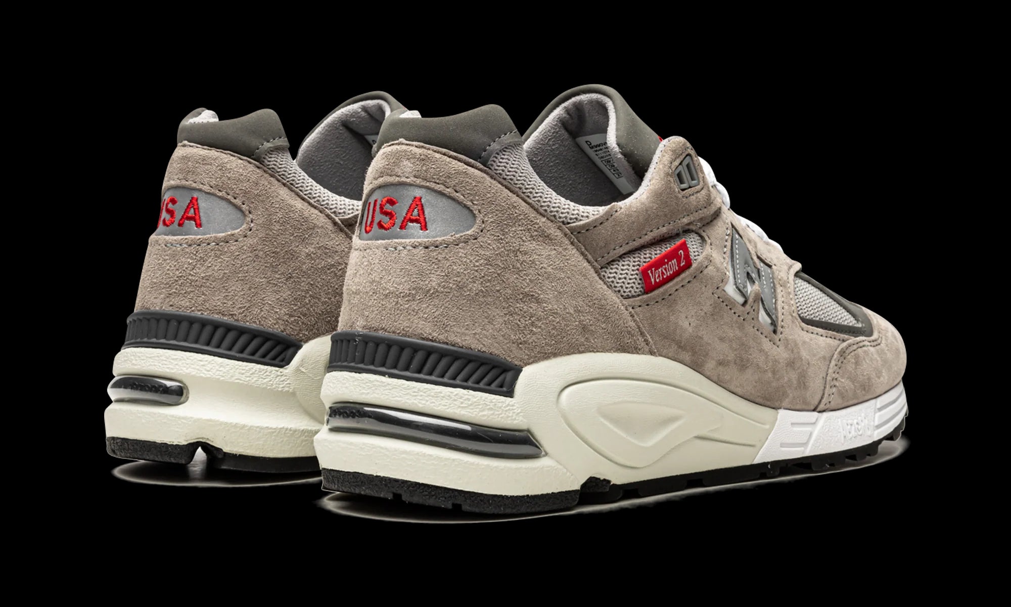 New Balance Made in US 990 v2 "Grey / Red" M990VS2