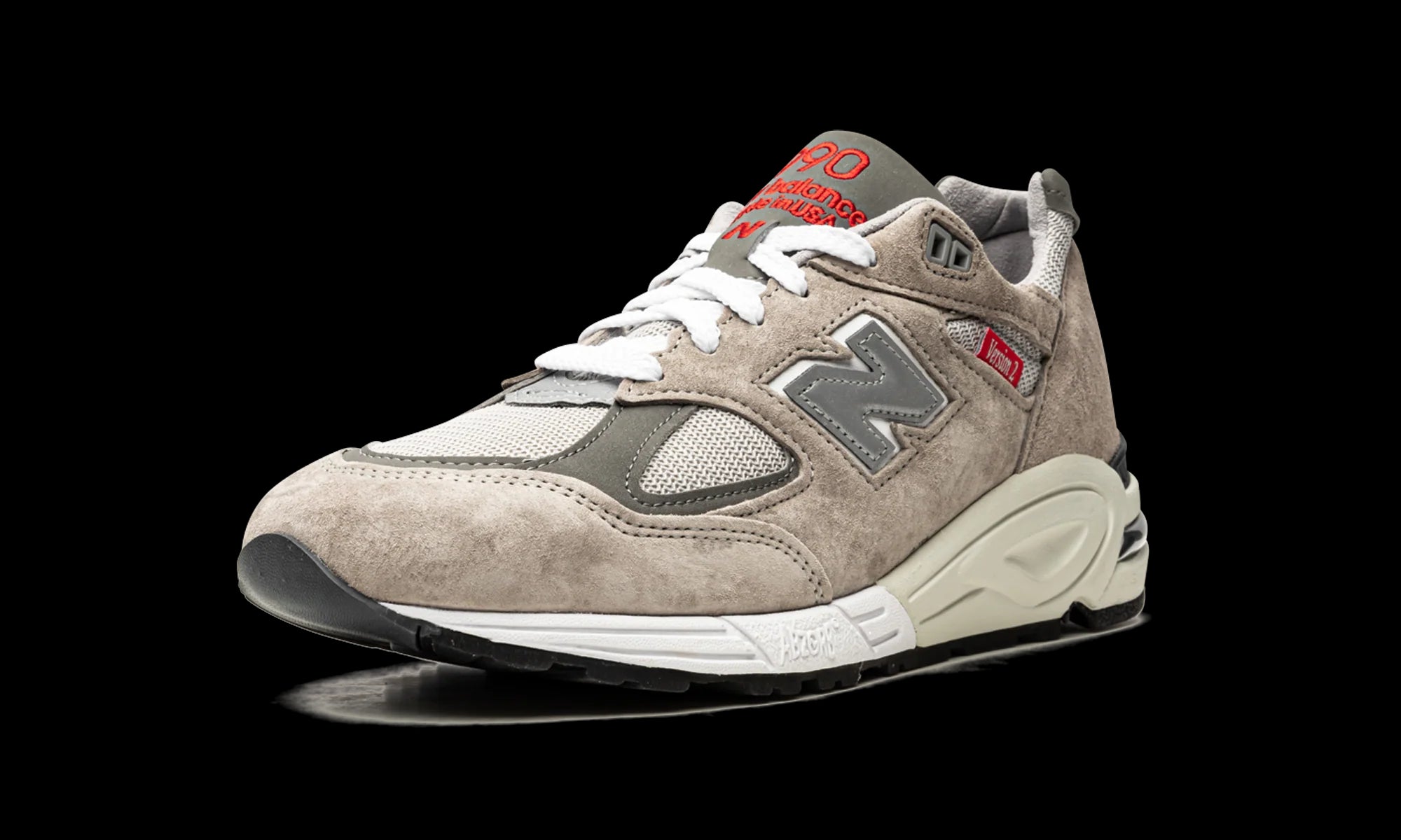 New Balance Made in US 990 v2 "Grey / Red" M990VS2