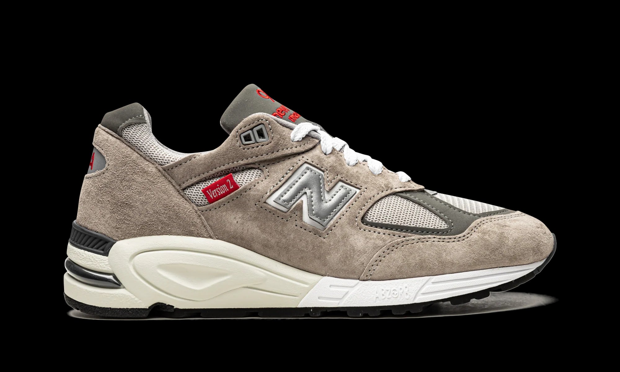 New Balance Made in US 990 v2 "Grey / Red" M990VS2