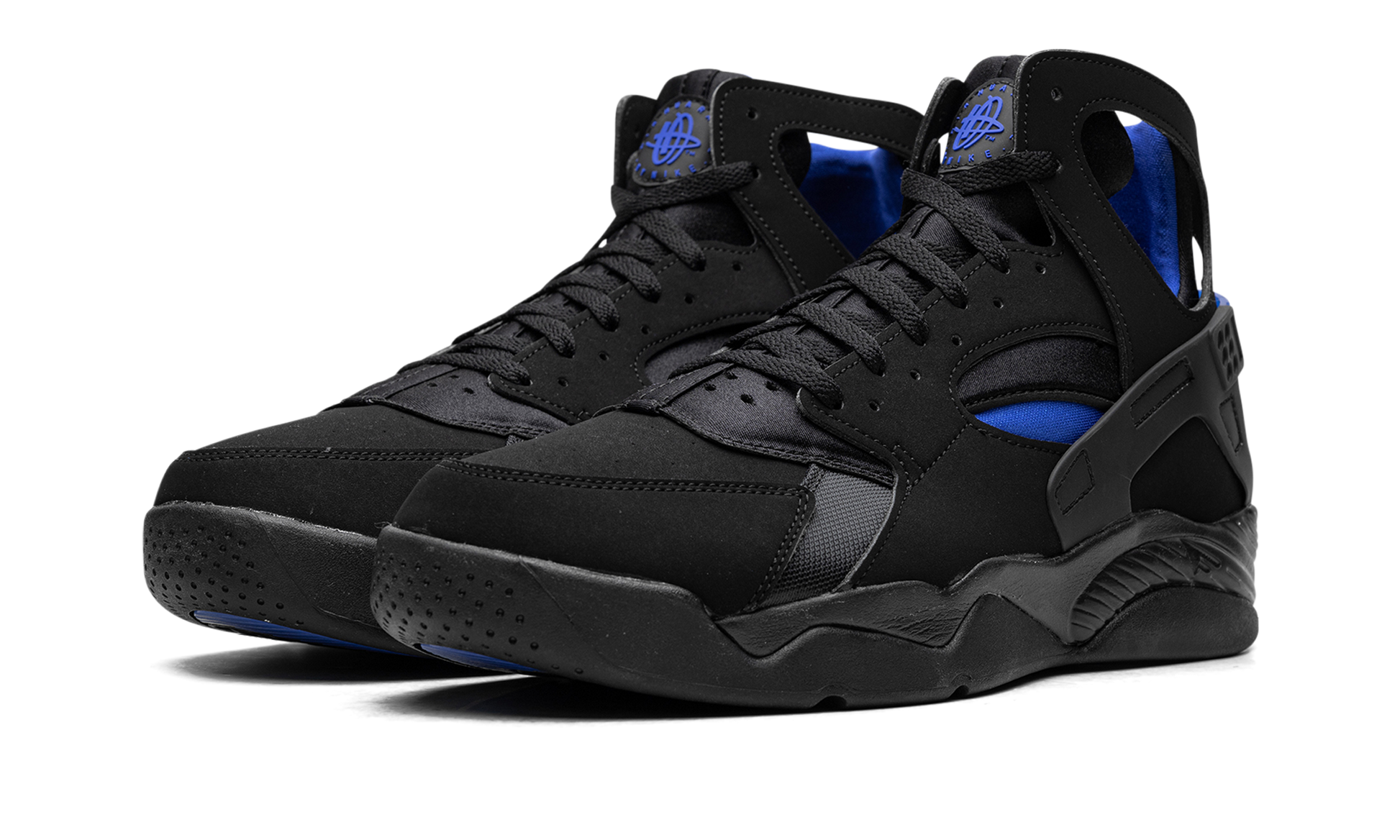 Nike Air Flight Huarache "black Lyon Blue" - 2