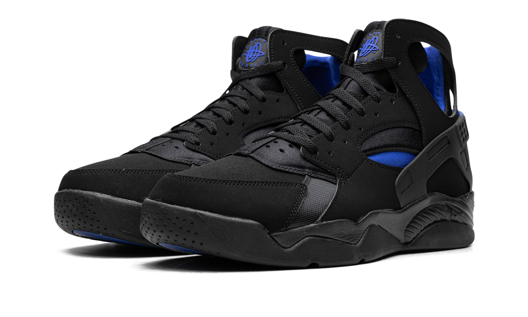 Nike Air Flight Huarache "black Lyon Blue" - 2