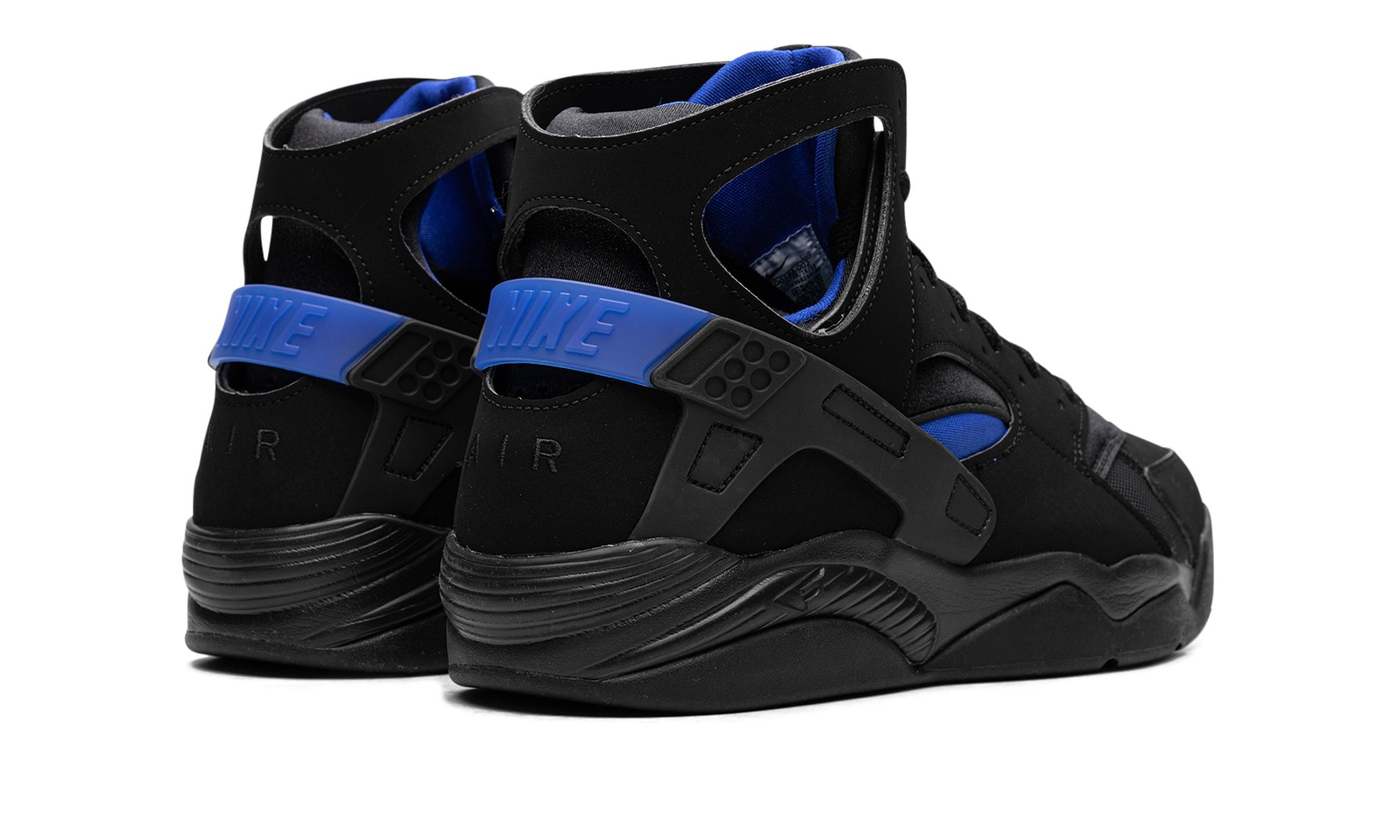 Nike Air Flight Huarache "black Lyon Blue" - 3