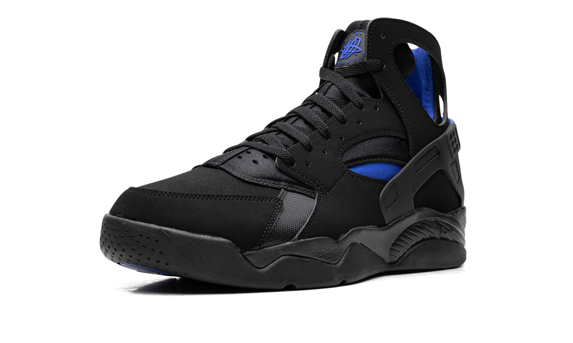 Nike Air Flight Huarache "black Lyon Blue" - 4