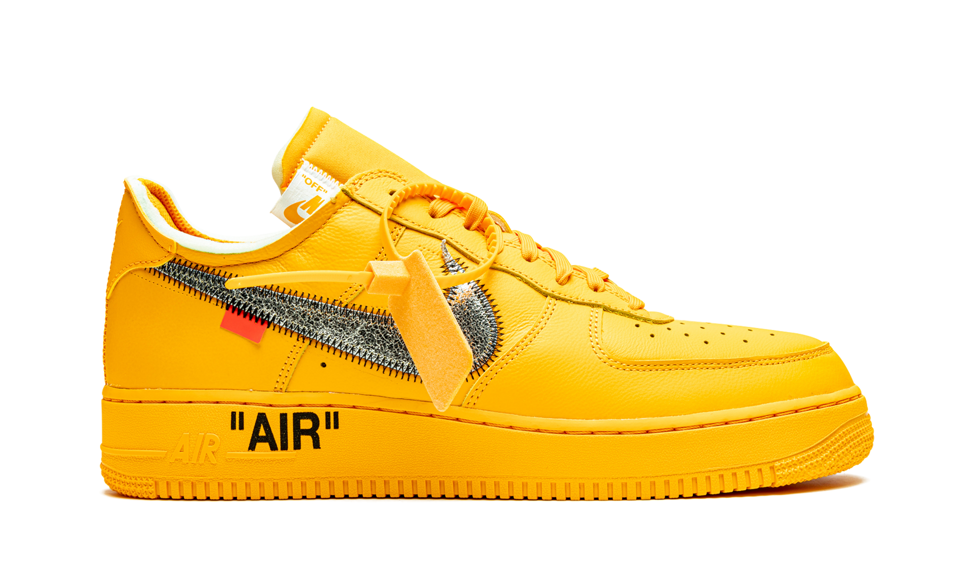 Nike Air Force 1 Low "Off-White - University Gold" DD1876 700