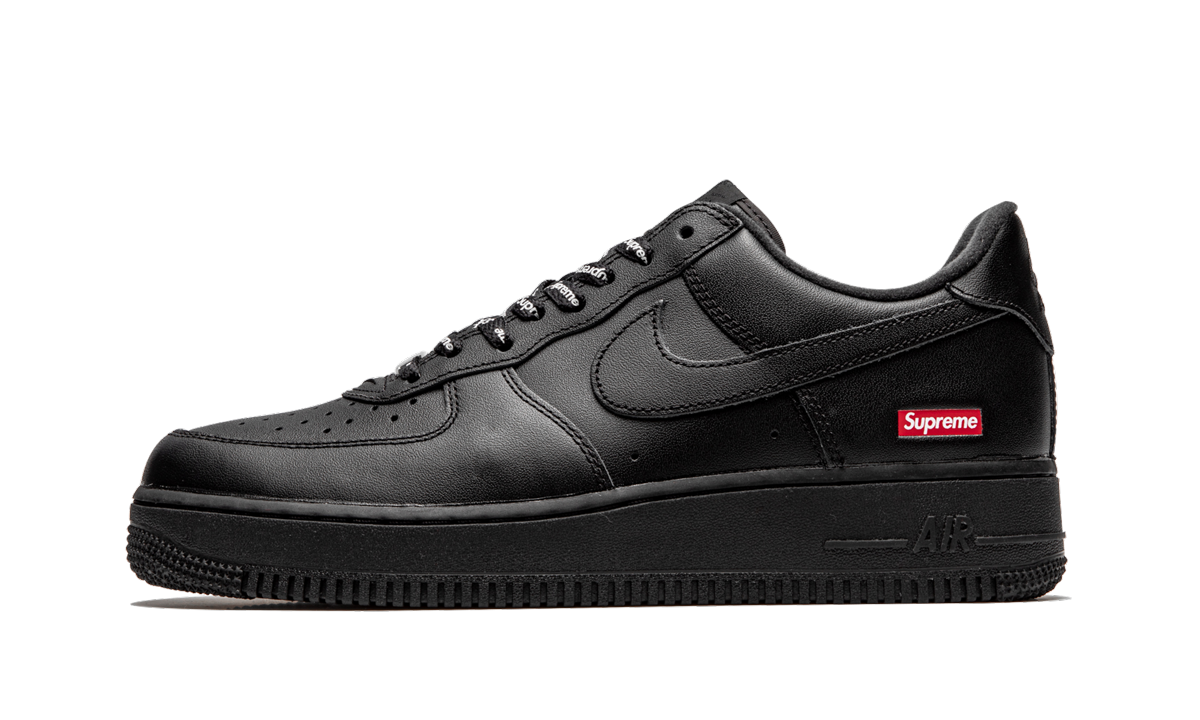 Nike Air Force 1 Low "Supreme - Mini Box Logo Black" CU9225 001