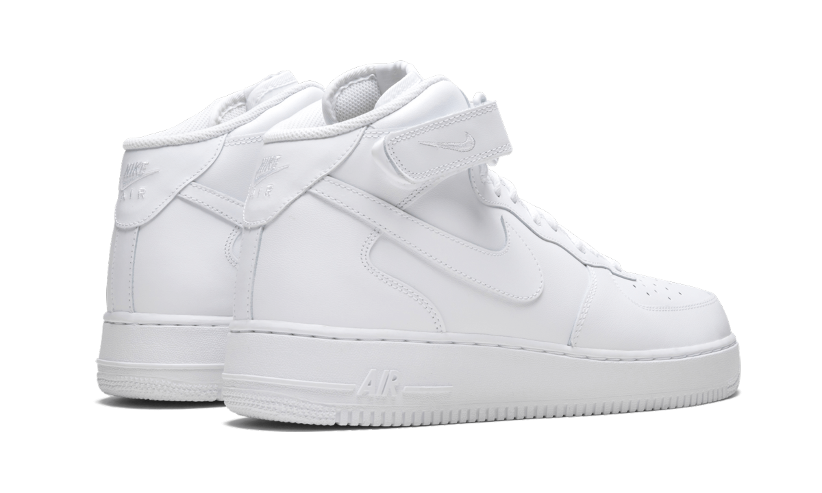 Nike Air Force 1 Mid 07 "White on White" 315123 111