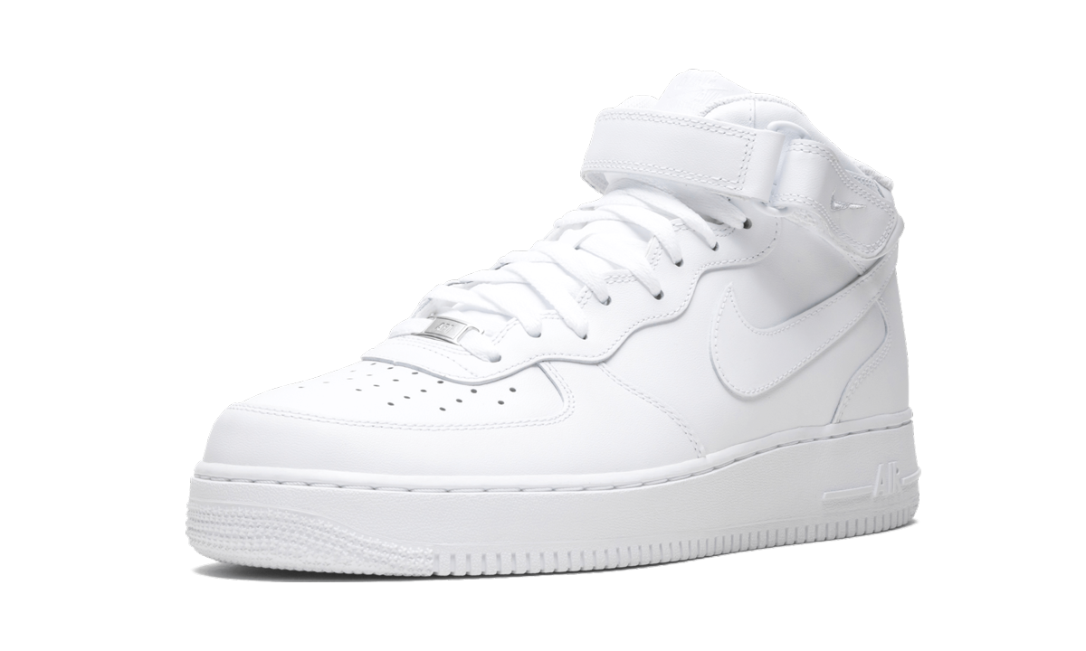 Nike Air Force 1 Mid 07 "White on White" 315123 111