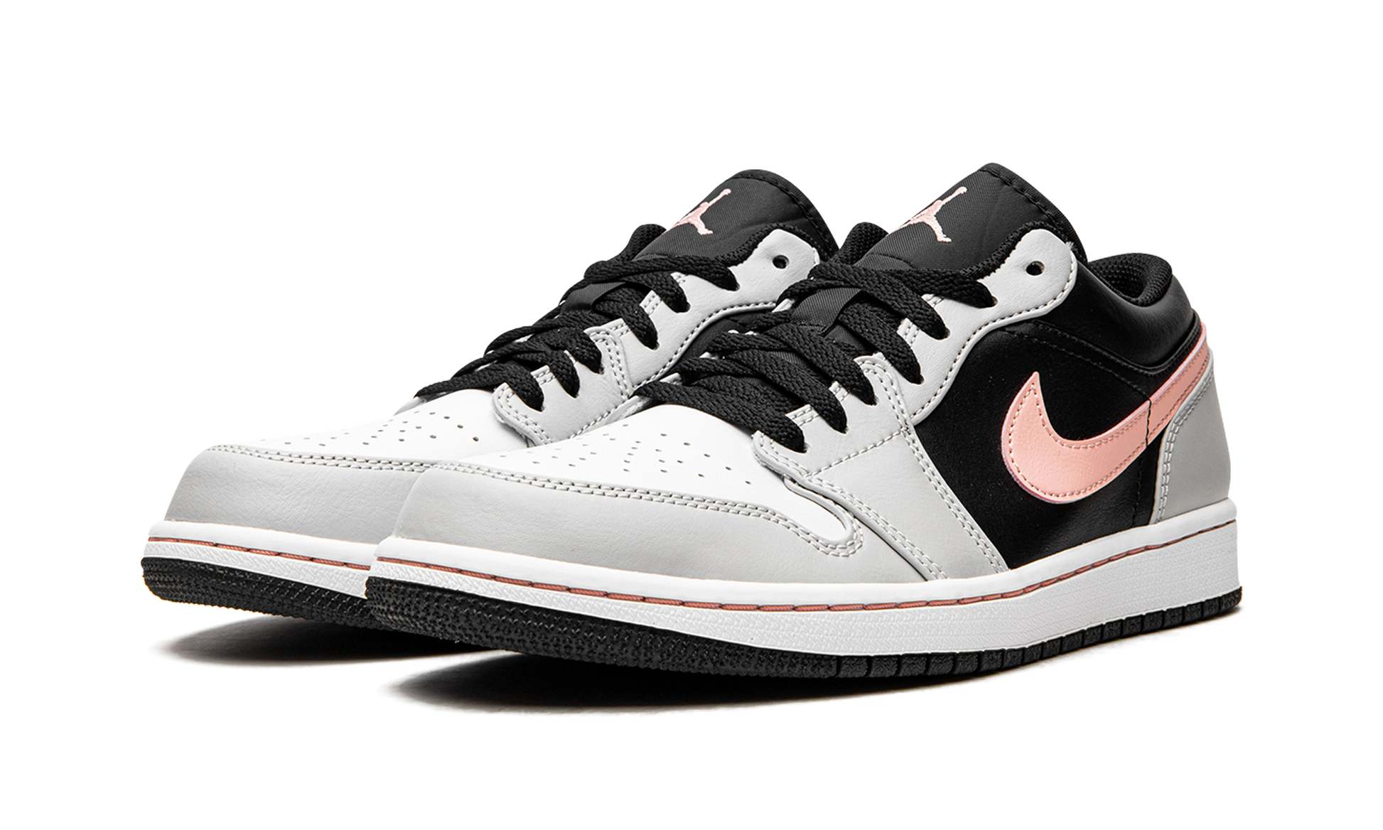 Nike Air Jordan 1 Low "Black Grey Coral" 553558 062