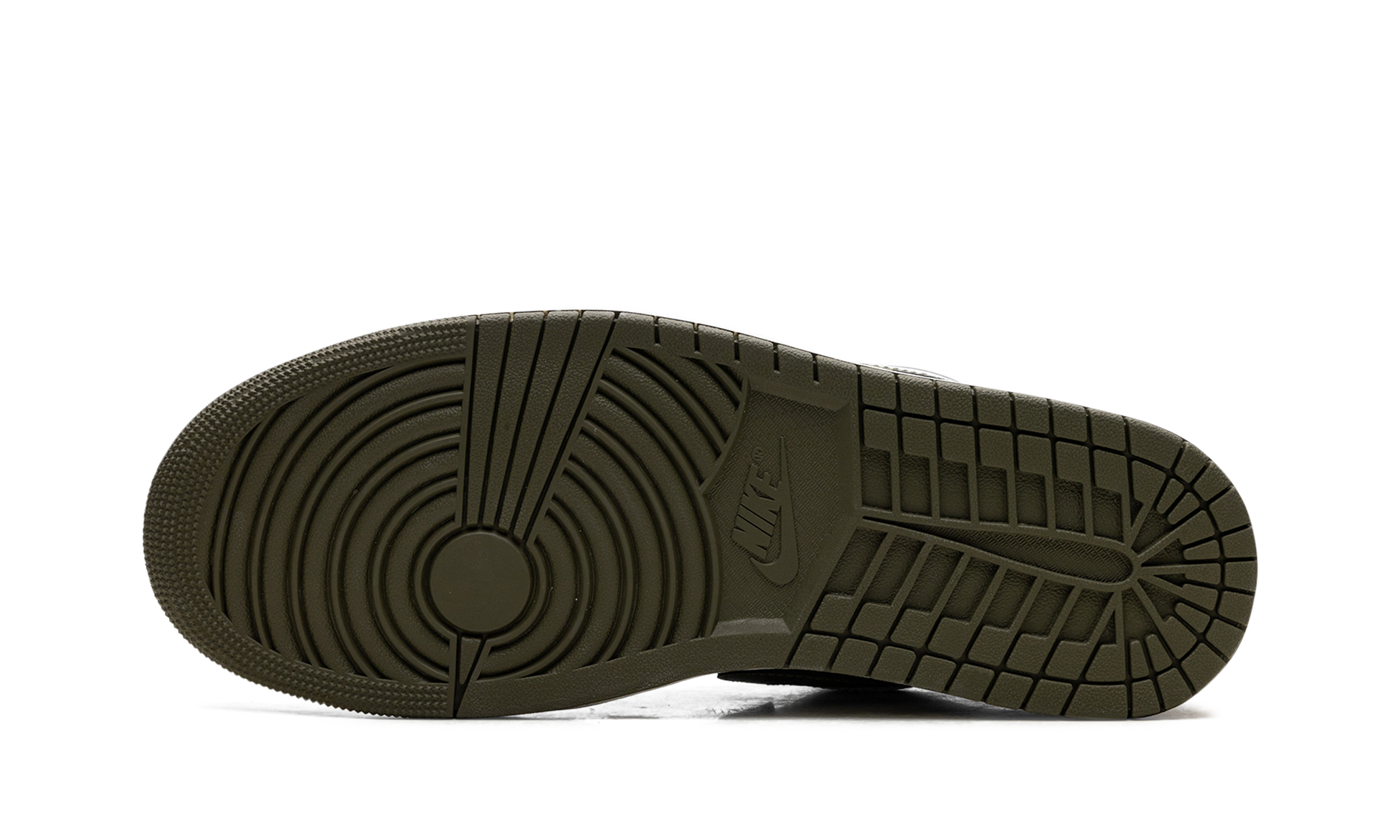 Nike Air Jordan 1 Low "Black Toe Medium Olive" 553558 092