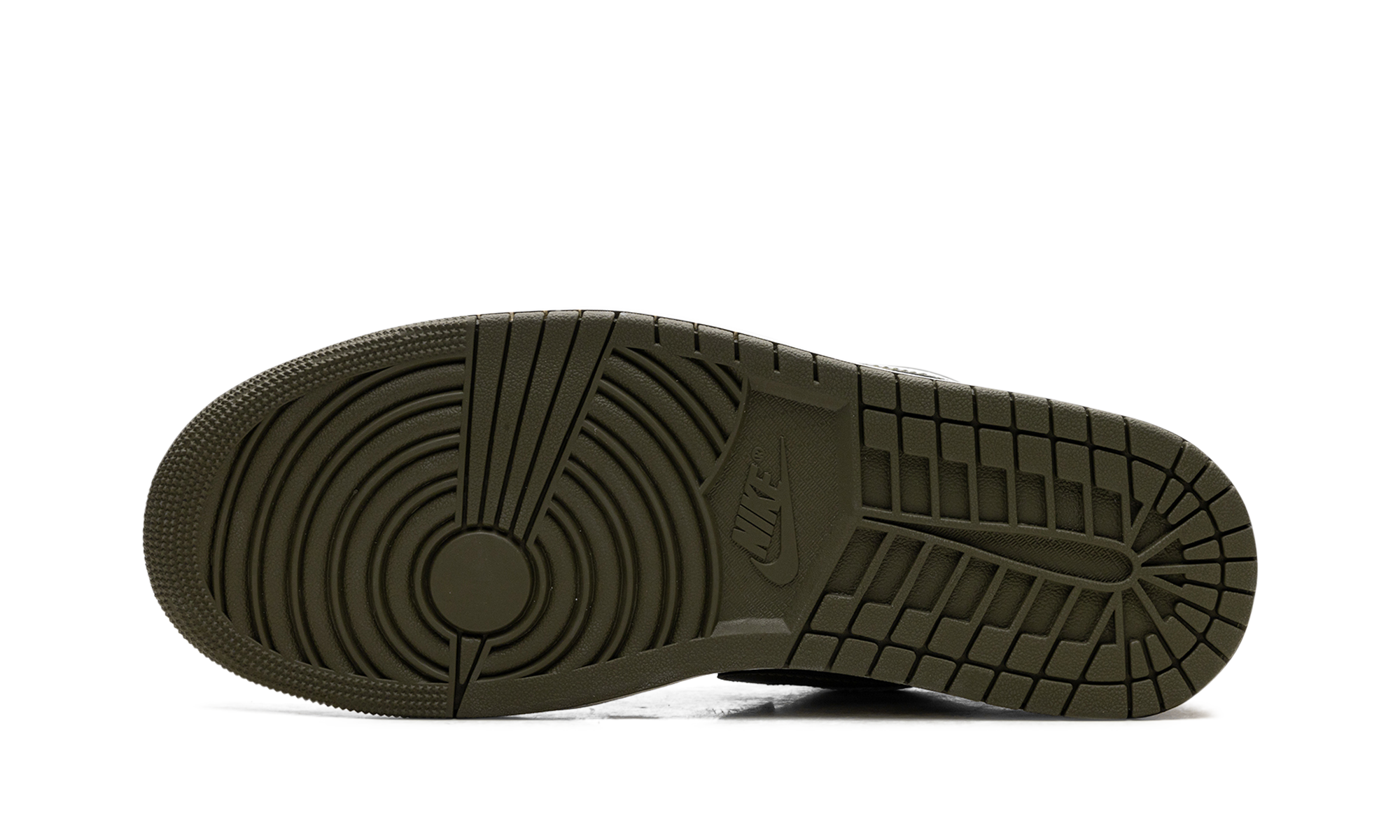 Nike Air Jordan 1 Low "Black Toe Medium Olive" 553558 092