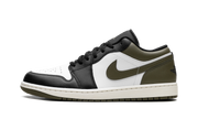 Nike Air Jordan 1 Low "Black Toe Medium Olive" 553558 092