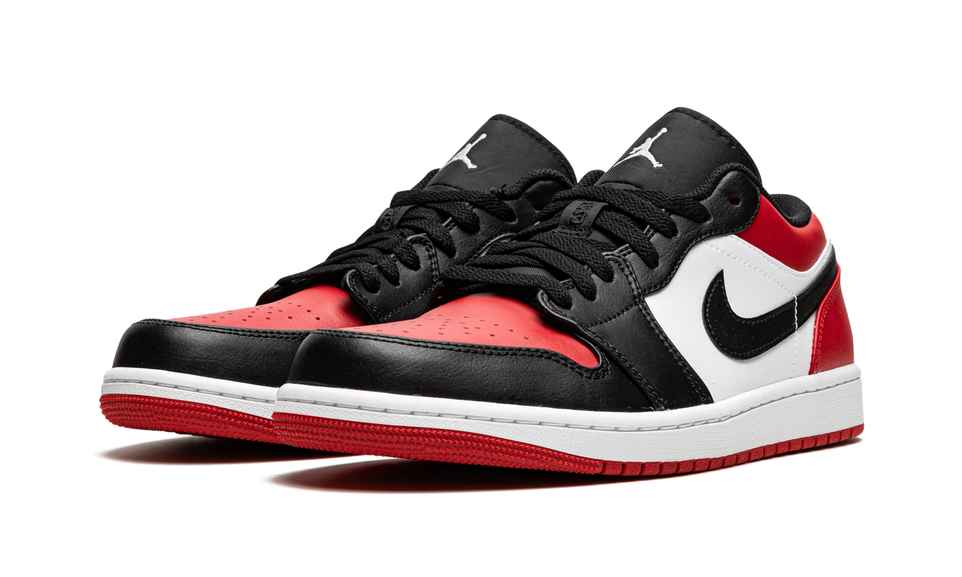 Nike Air Jordan 1 Low "Bred Toe" 553558 612