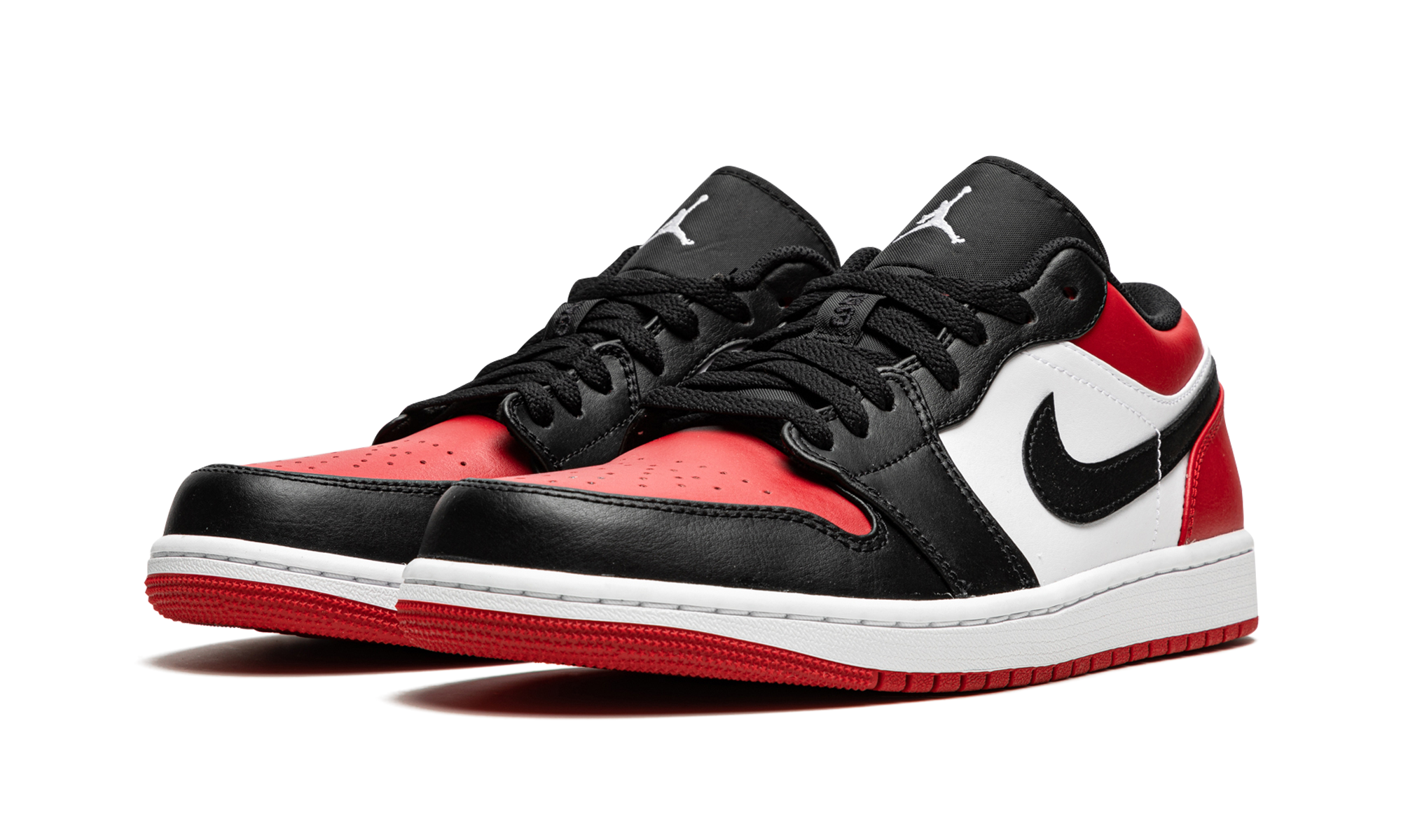 Nike Air Jordan 1 Low "Bred Toe" 553558 612