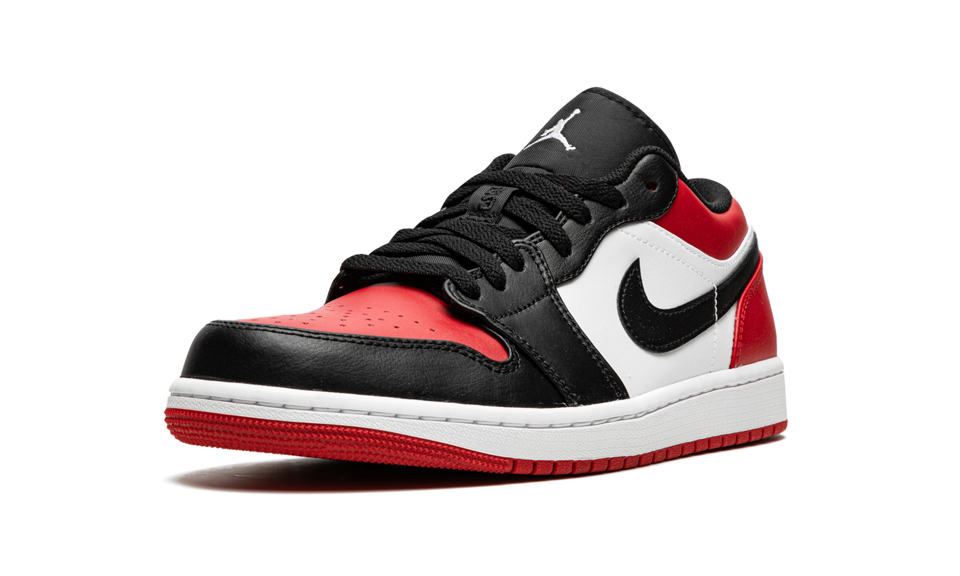 Nike Air Jordan 1 Low "Bred Toe" 553558 612