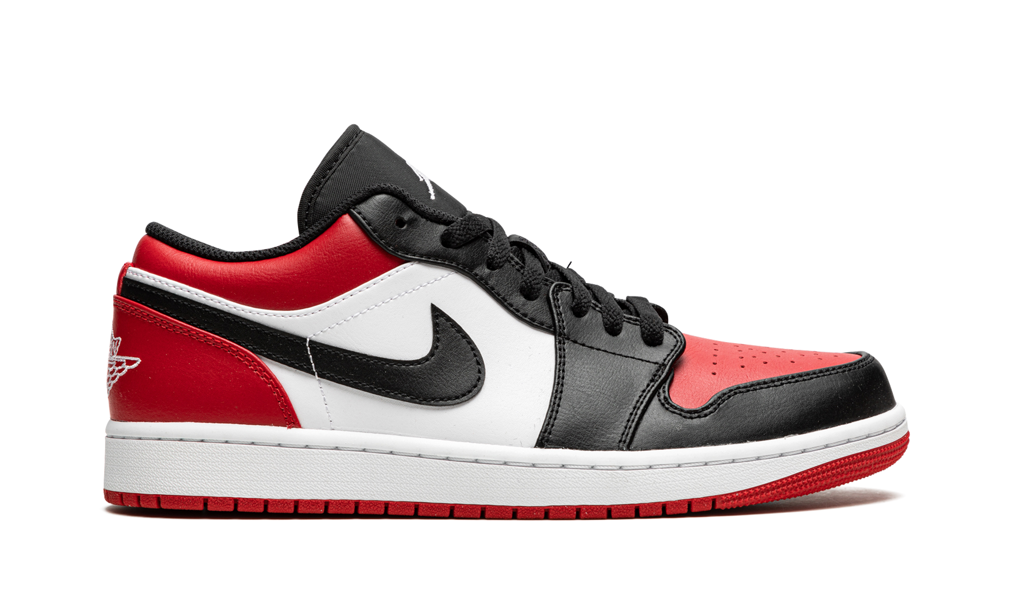 Nike Air Jordan 1 Low "Bred Toe" 553558 612