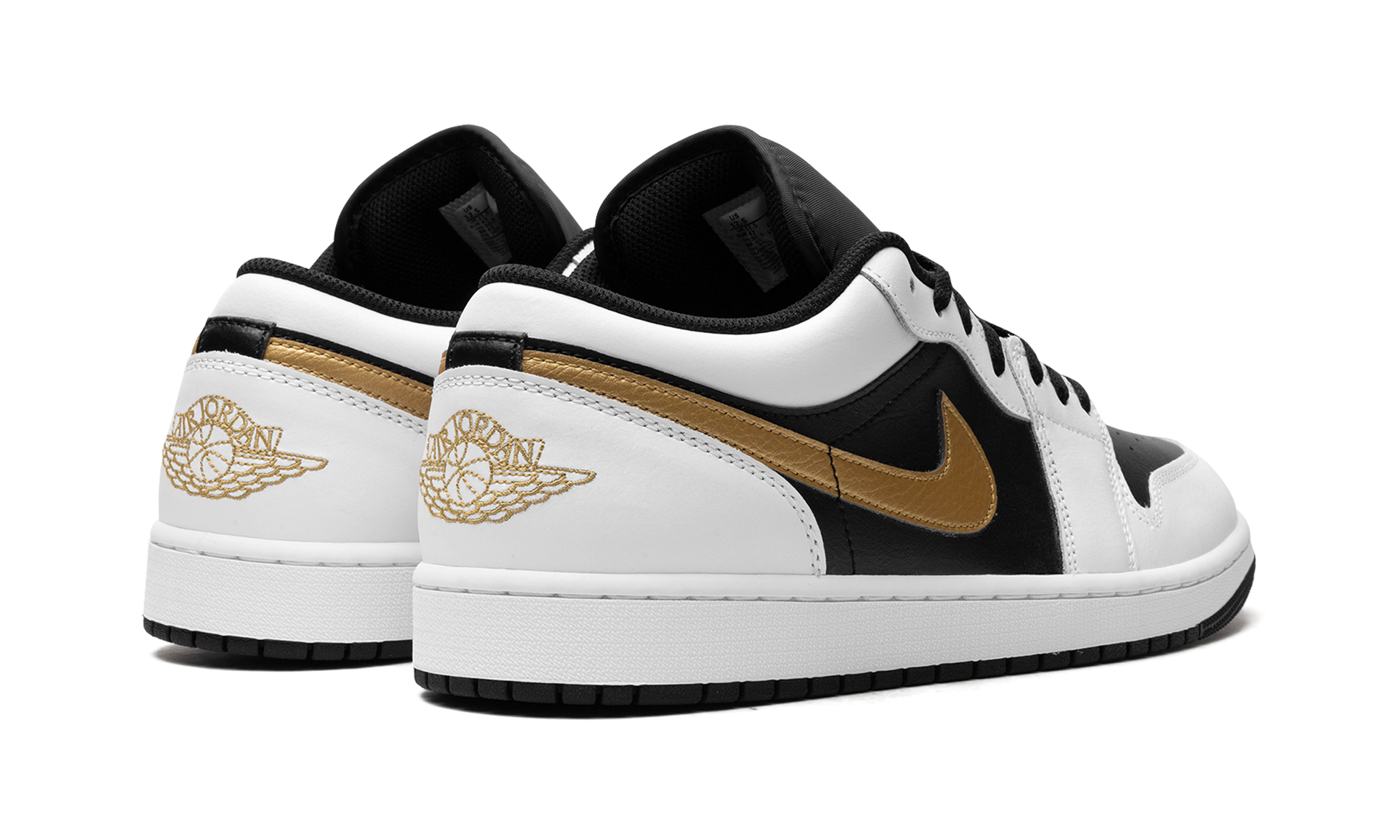 Nike Air Jordan 1 Low "Gold Swoosh" 553558 172