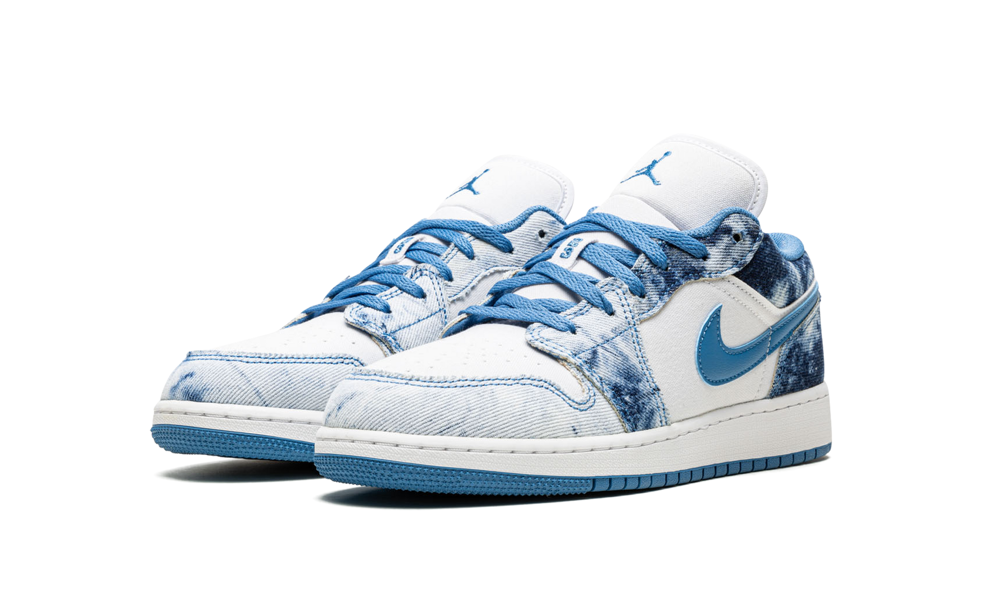 Nike AIR JORDAN 1 LOW GS "Acid Wash Denim" DM8947 100
