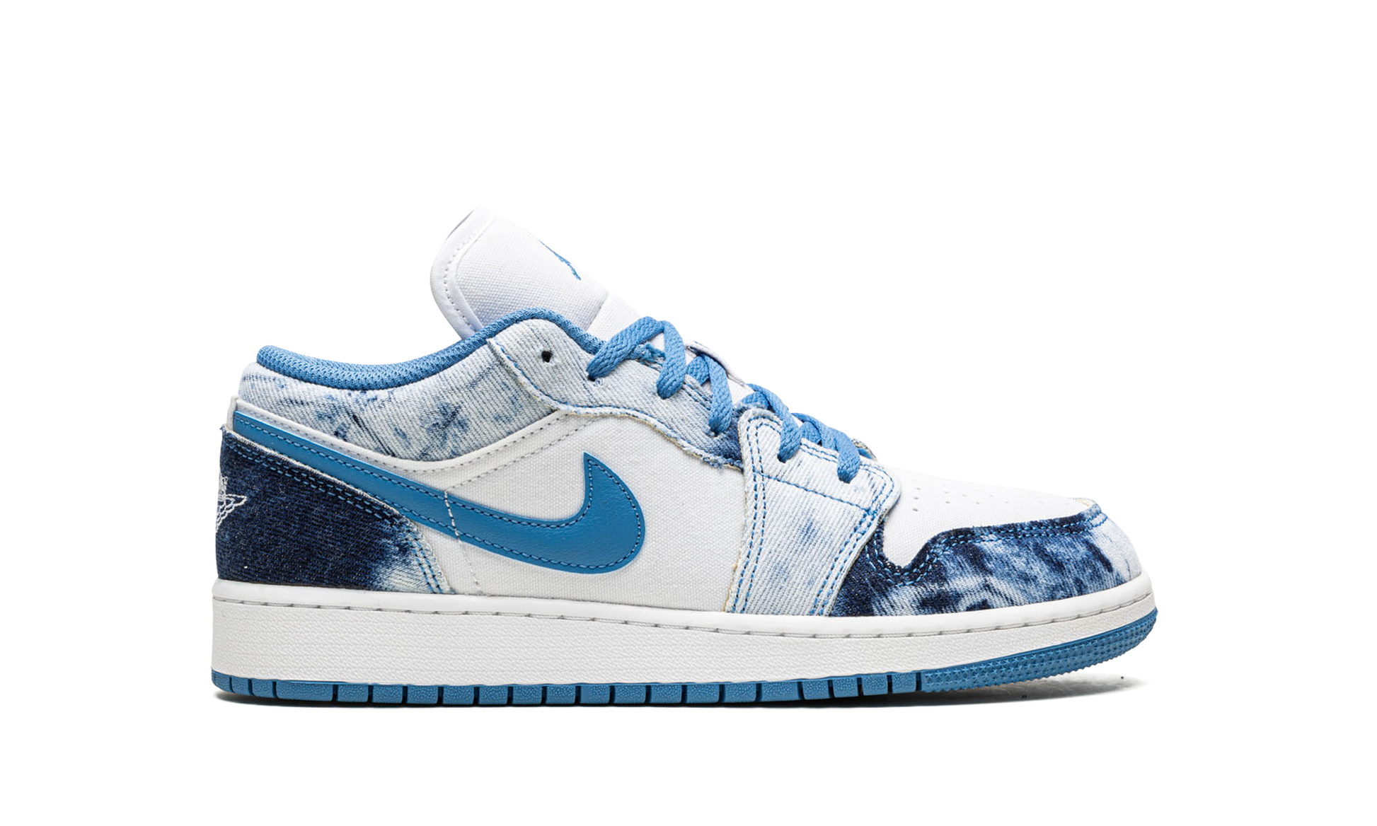Nike AIR JORDAN 1 LOW GS "Acid Wash Denim" DM8947 100