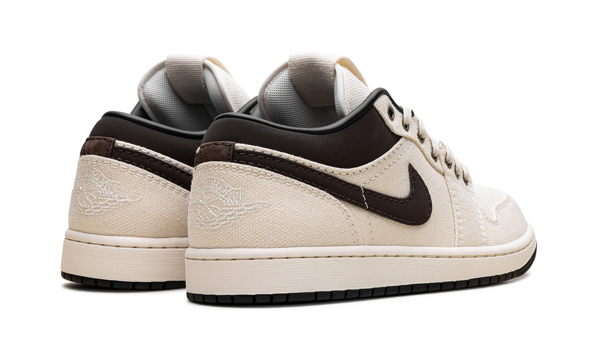 Nike Air Jordan 1 Low Premium "Pale Ivory Baroque Brown" IB8058 110