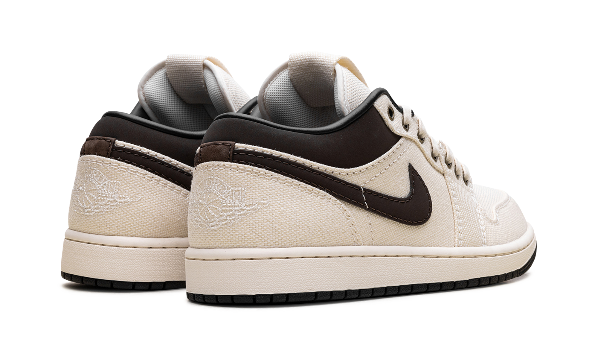 Nike Air Jordan 1 Low Premium "Pale Ivory Baroque Brown" IB8058 110