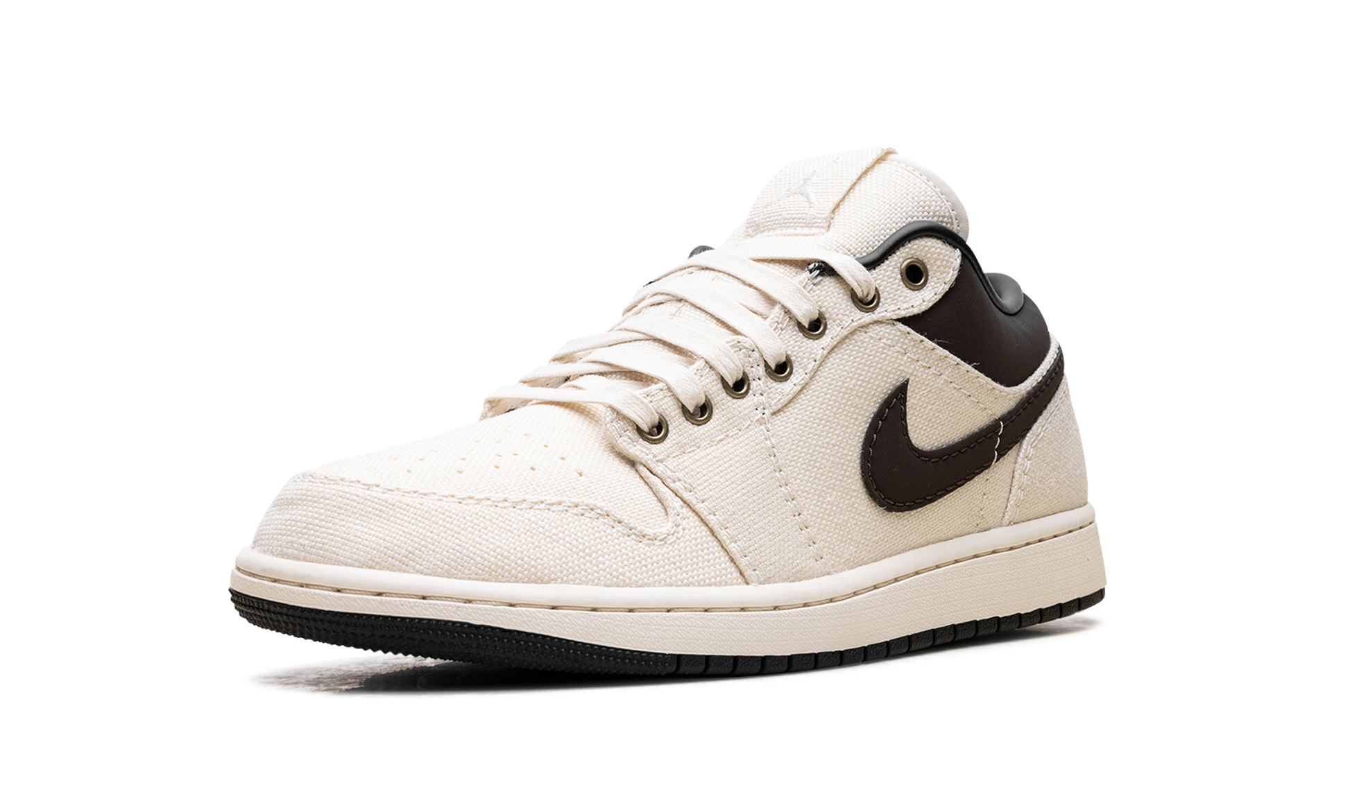 Nike Air Jordan 1 Low Premium "Pale Ivory Baroque Brown" IB8058 110