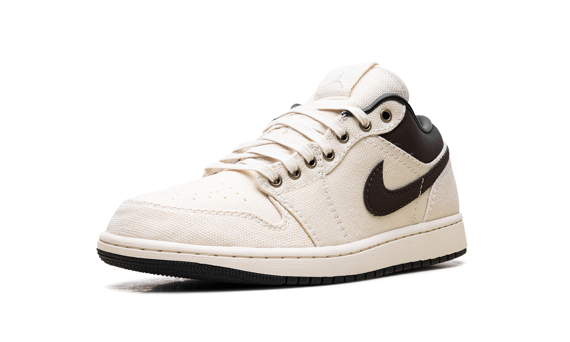 Nike Air Jordan 1 Low Premium "Pale Ivory Baroque Brown" IB8058 110