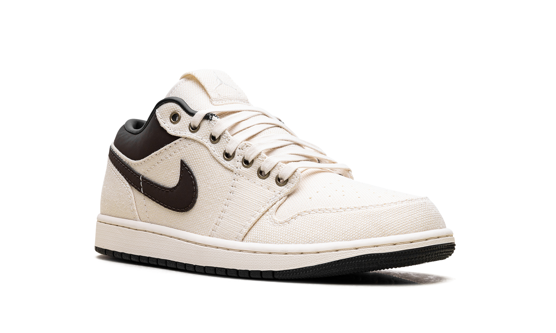 Nike Air Jordan 1 Low Premium "Pale Ivory Baroque Brown" IB8058 110