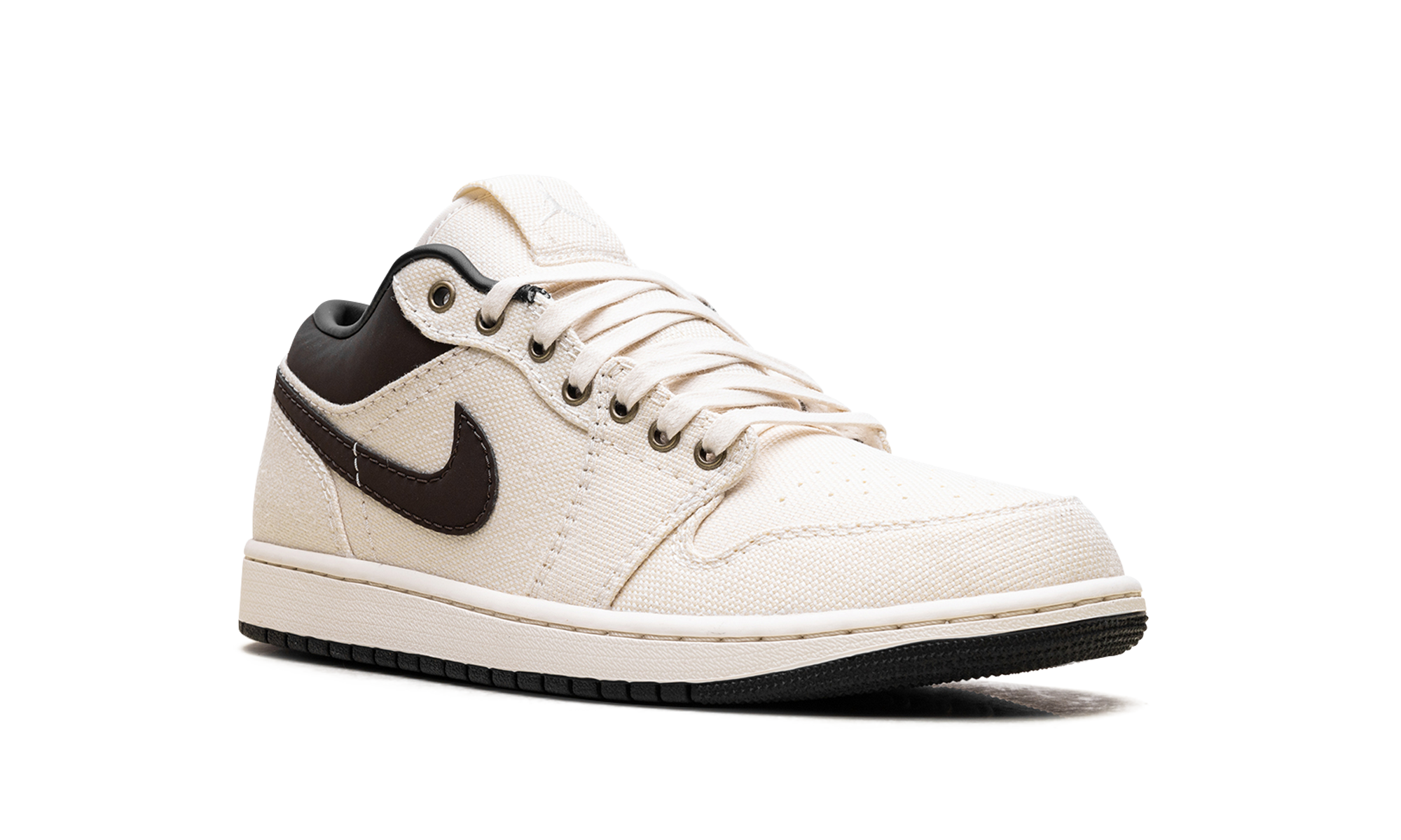 Nike Air Jordan 1 Low Premium "Pale Ivory Baroque Brown" IB8058 110