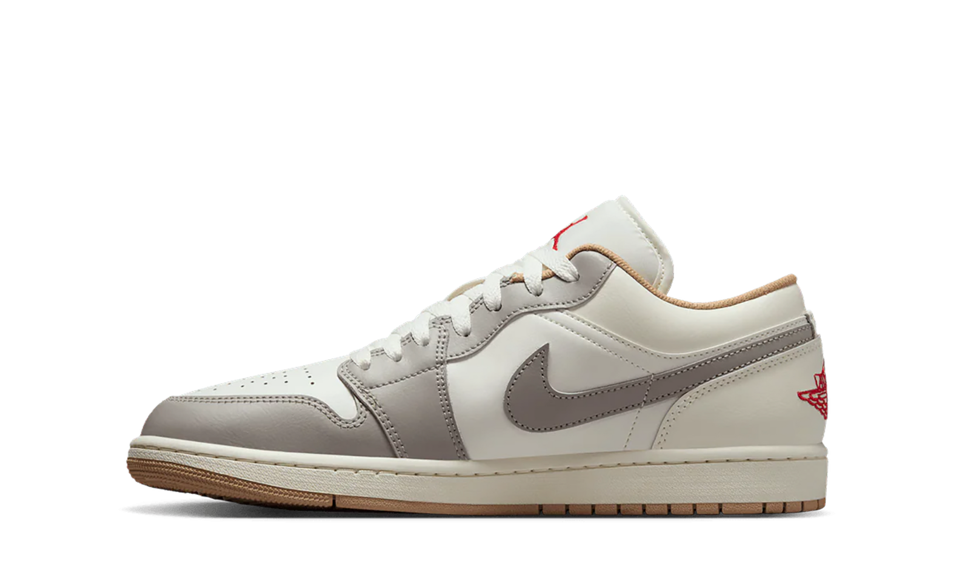 Nike Air Jordan 1 Low "Sail College Grey" 553558 169