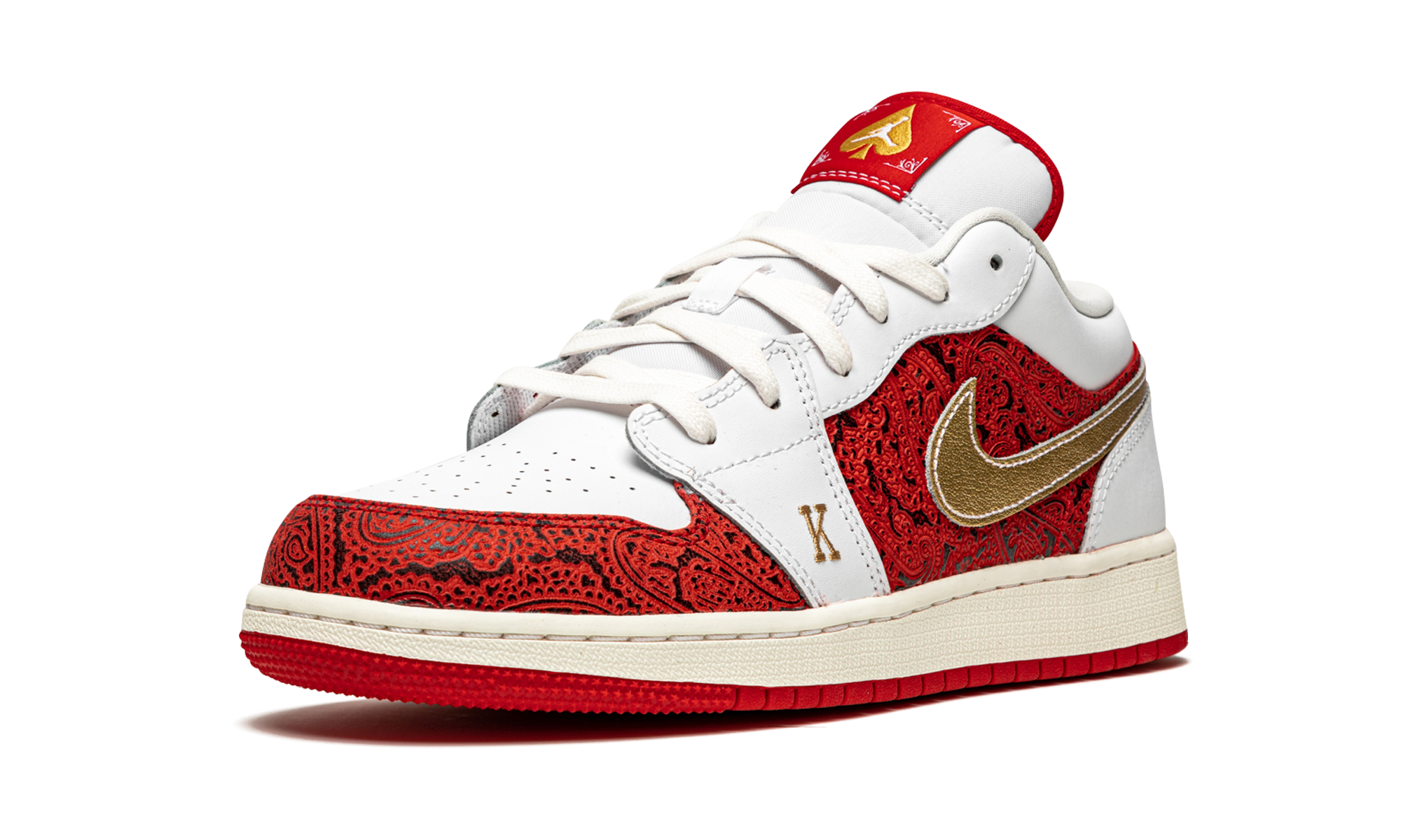 Nike Air Jordan 1 Low SE GS "Spades" DJ5186 100