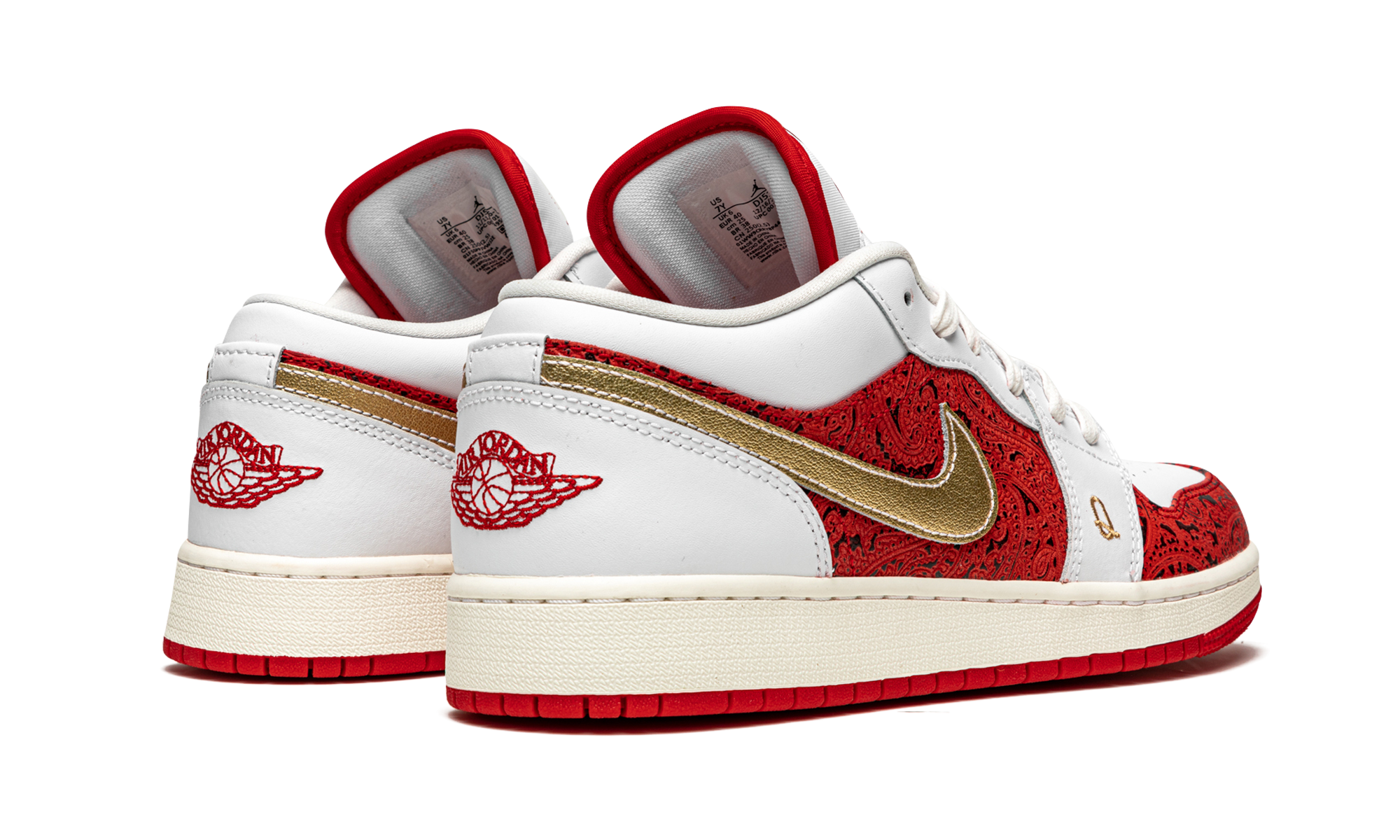 Nike Air Jordan 1 Low SE GS "Spades" DJ5186 100