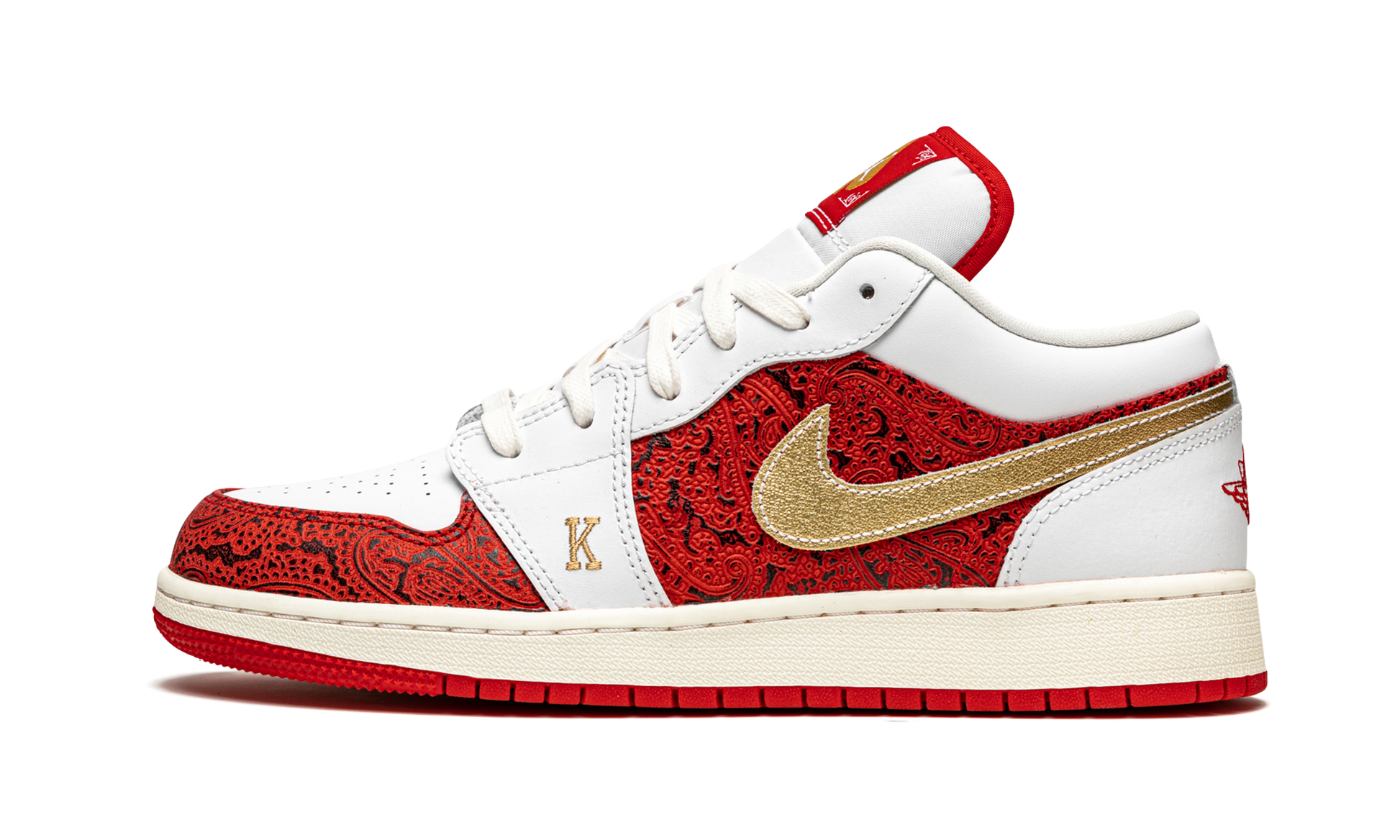 Nike Air Jordan 1 Low SE GS "Spades" DJ5186 100