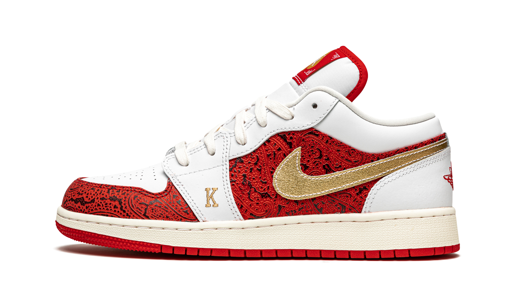 Nike Air Jordan 1 Low SE GS "Spades" DJ5186 100