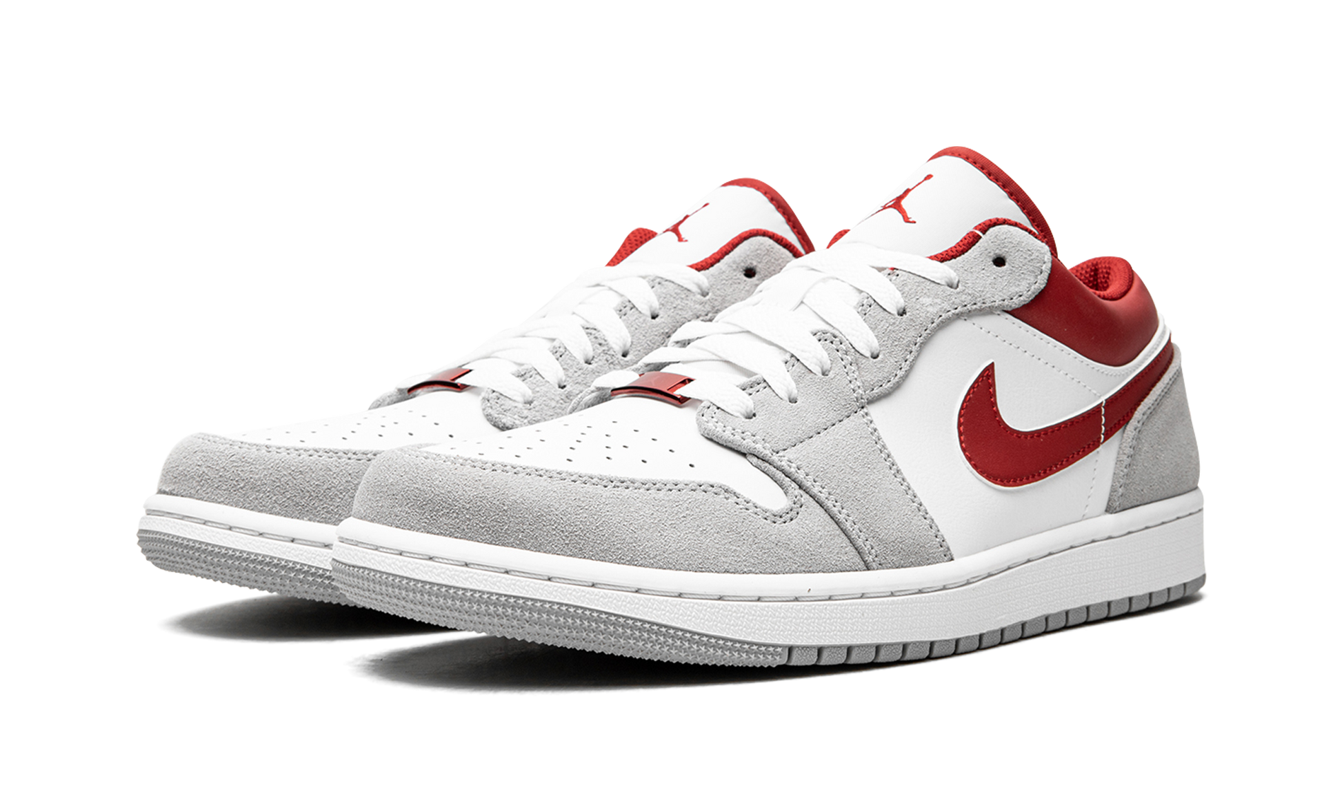 Nike Air Jordan 1 Low SE "White / Grey / Red" DC6991 016