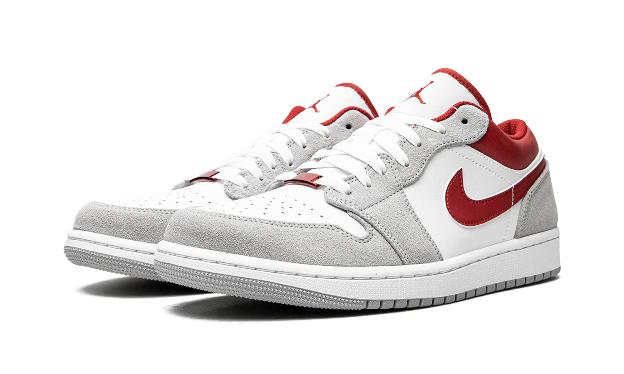 Nike Air Jordan 1 Low SE "White / Grey / Red" DC6991 016